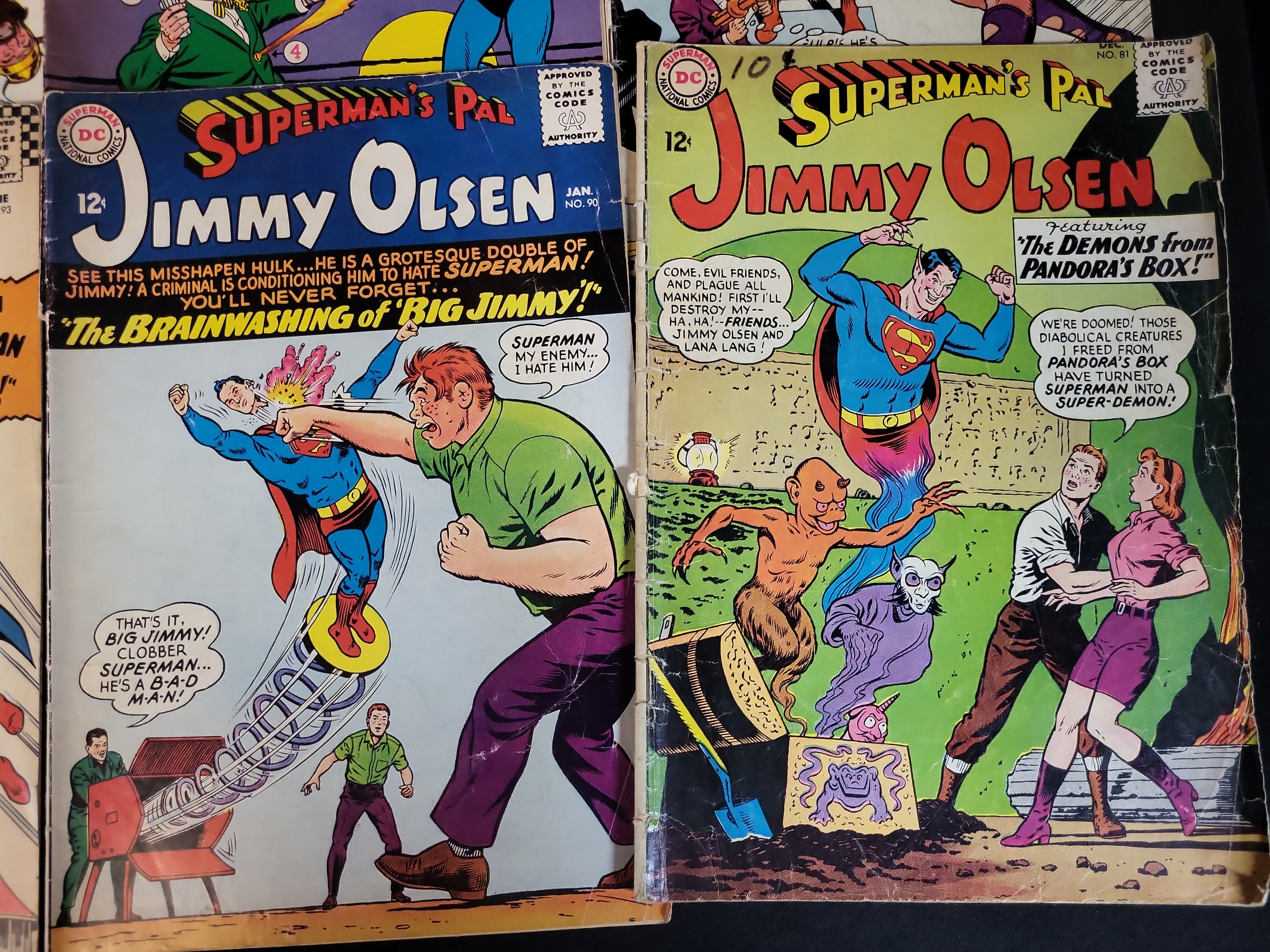 I03917 | A Collection of 17 Vintage DC Superman's Pal Jimmy Olsen Silver and Bronze Age Comic Books