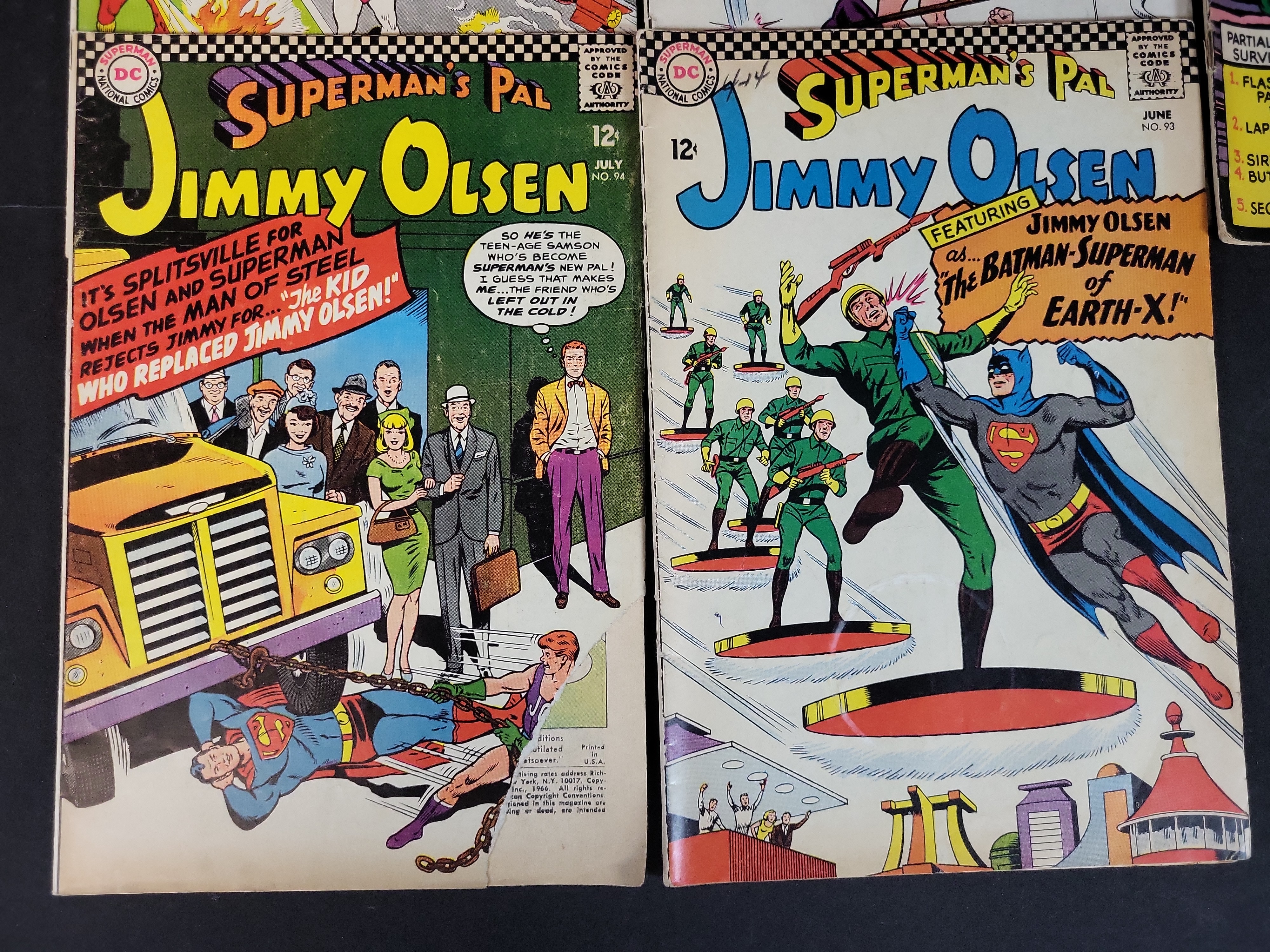 I03917 | A Collection of 17 Vintage DC Superman's Pal Jimmy Olsen Silver and Bronze Age Comic Books
