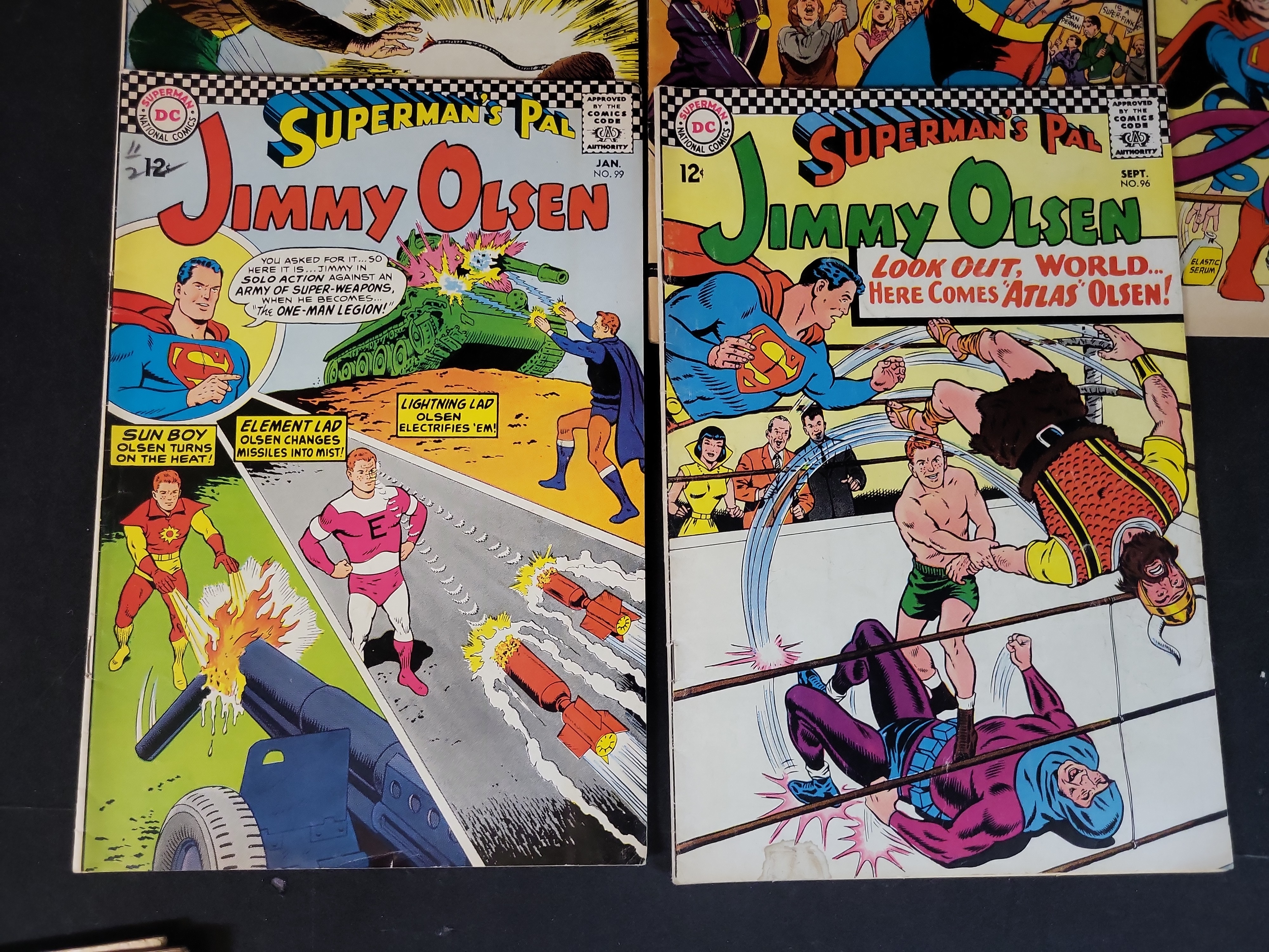 I03917 | A Collection of 17 Vintage DC Superman's Pal Jimmy Olsen Silver and Bronze Age Comic Books
