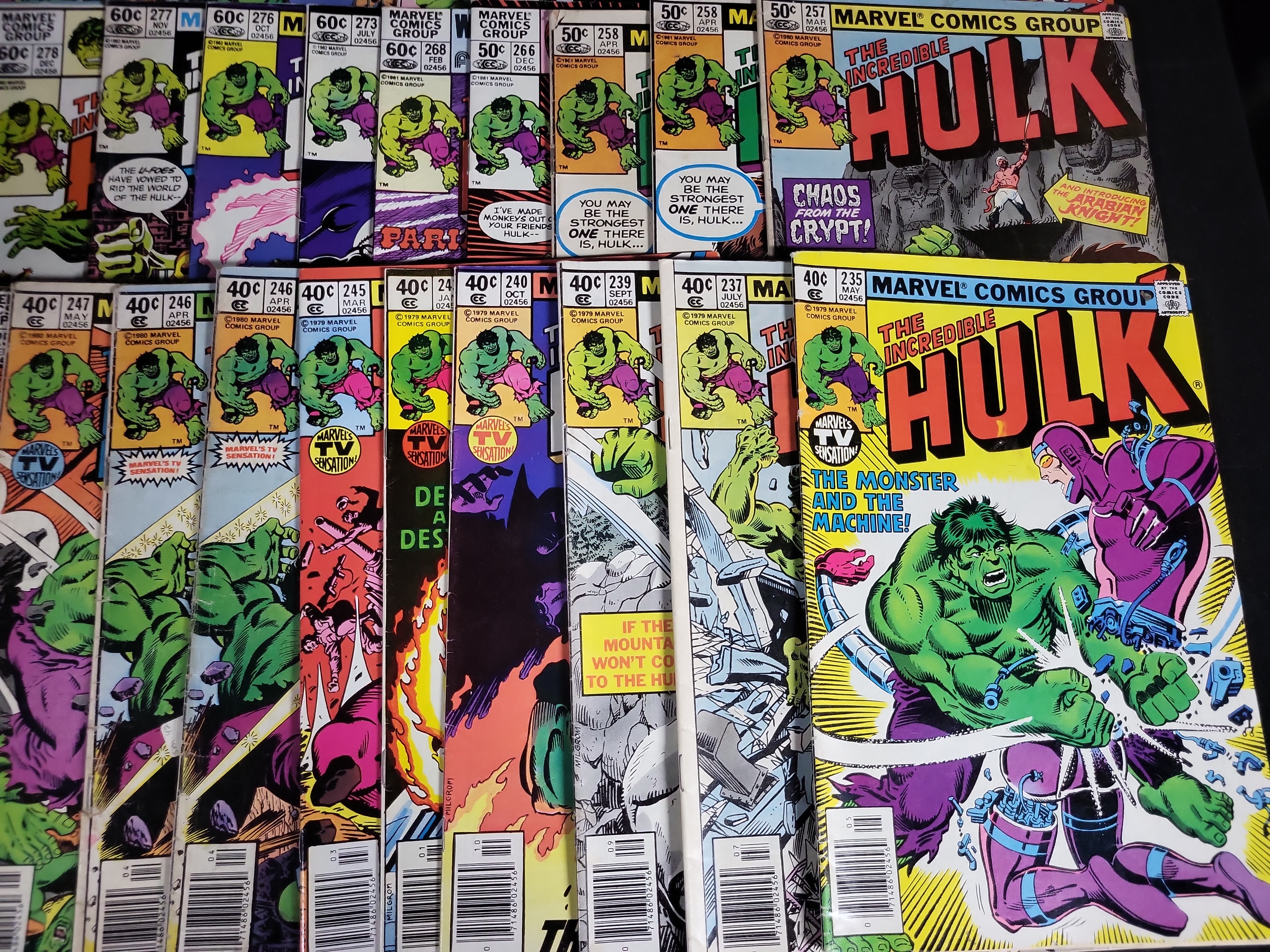I04579 | Collection of Marvel Incredible Hulk Comics
