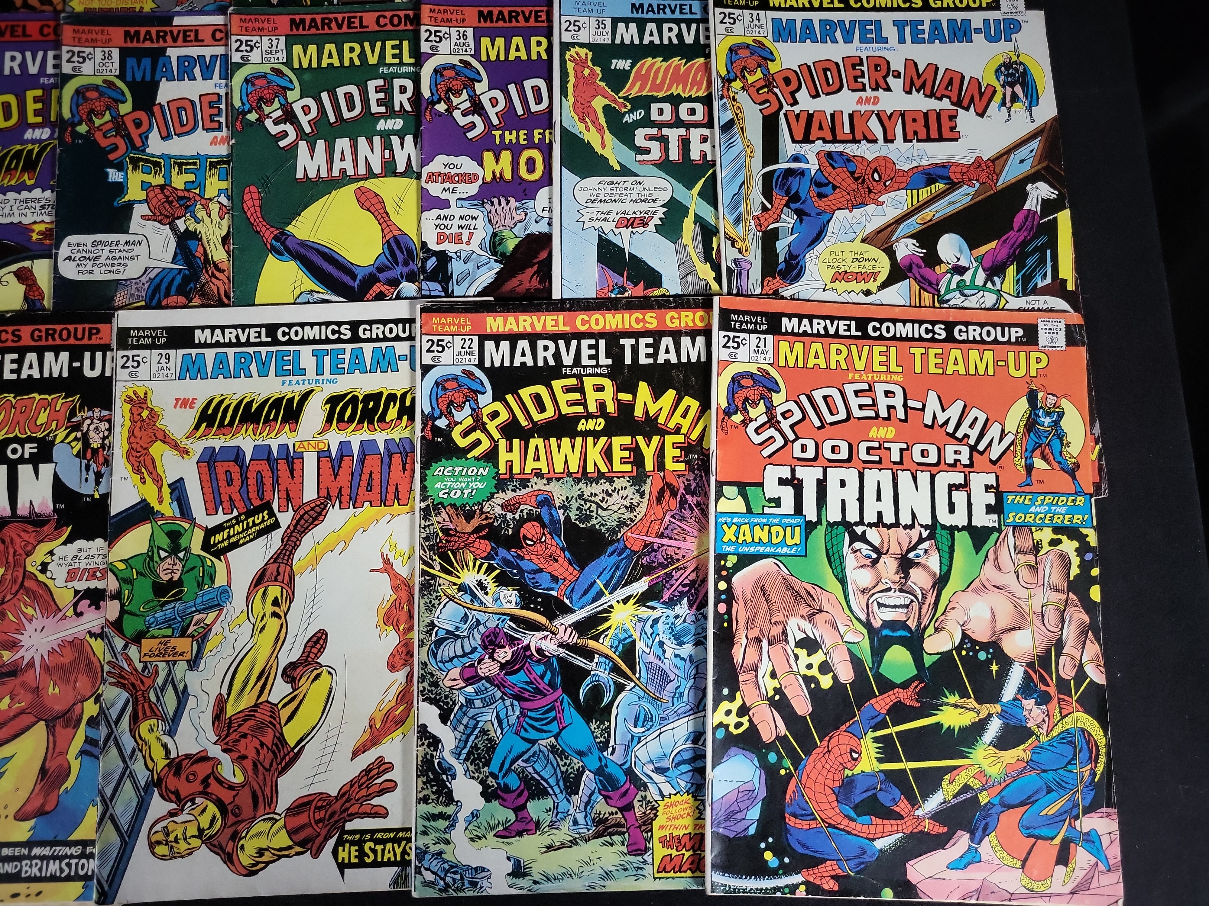 I04577 | Collection of 27 Marvel Team-Up Comics