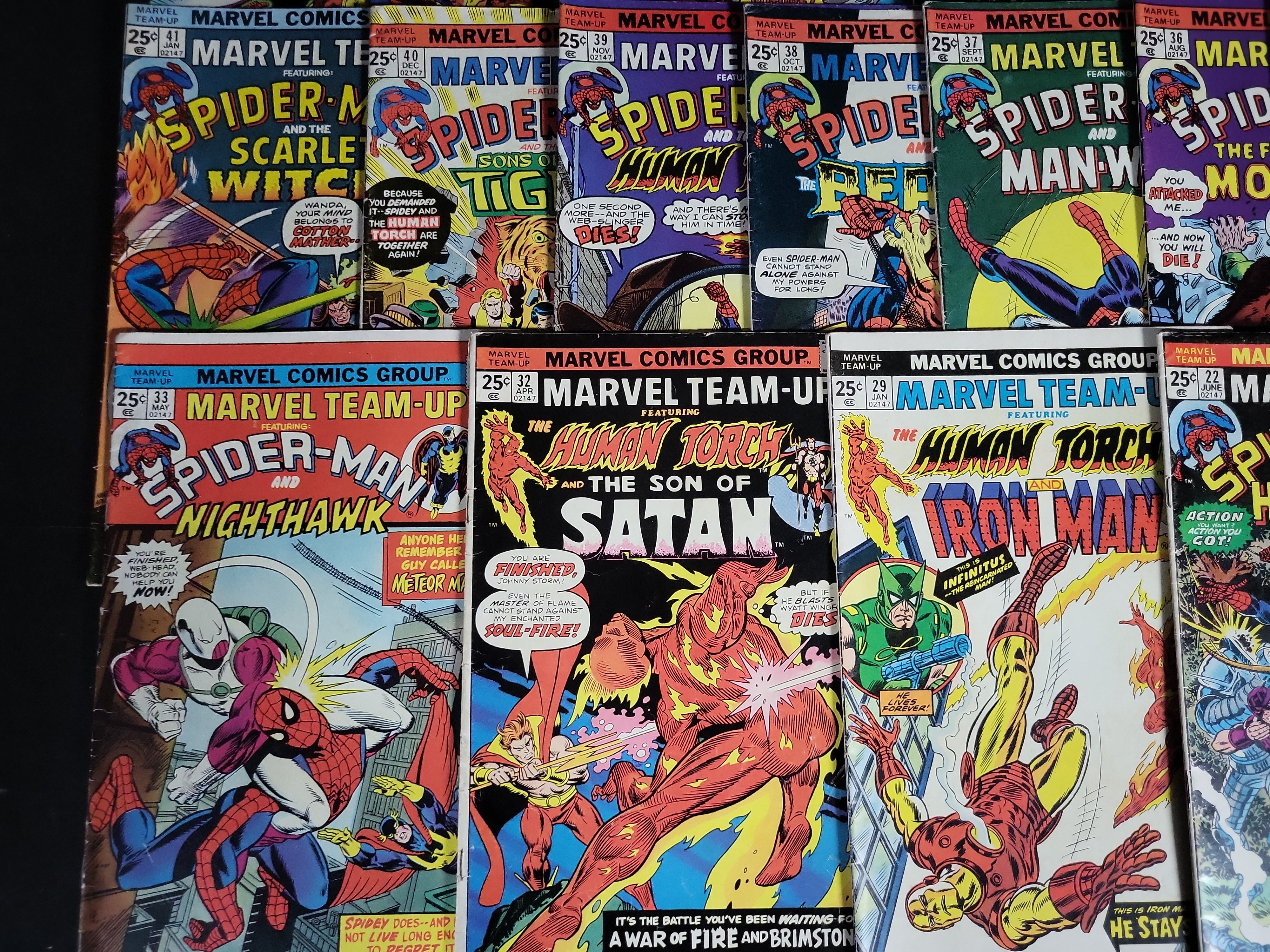I04577 | Collection of 27 Marvel Team-Up Comics