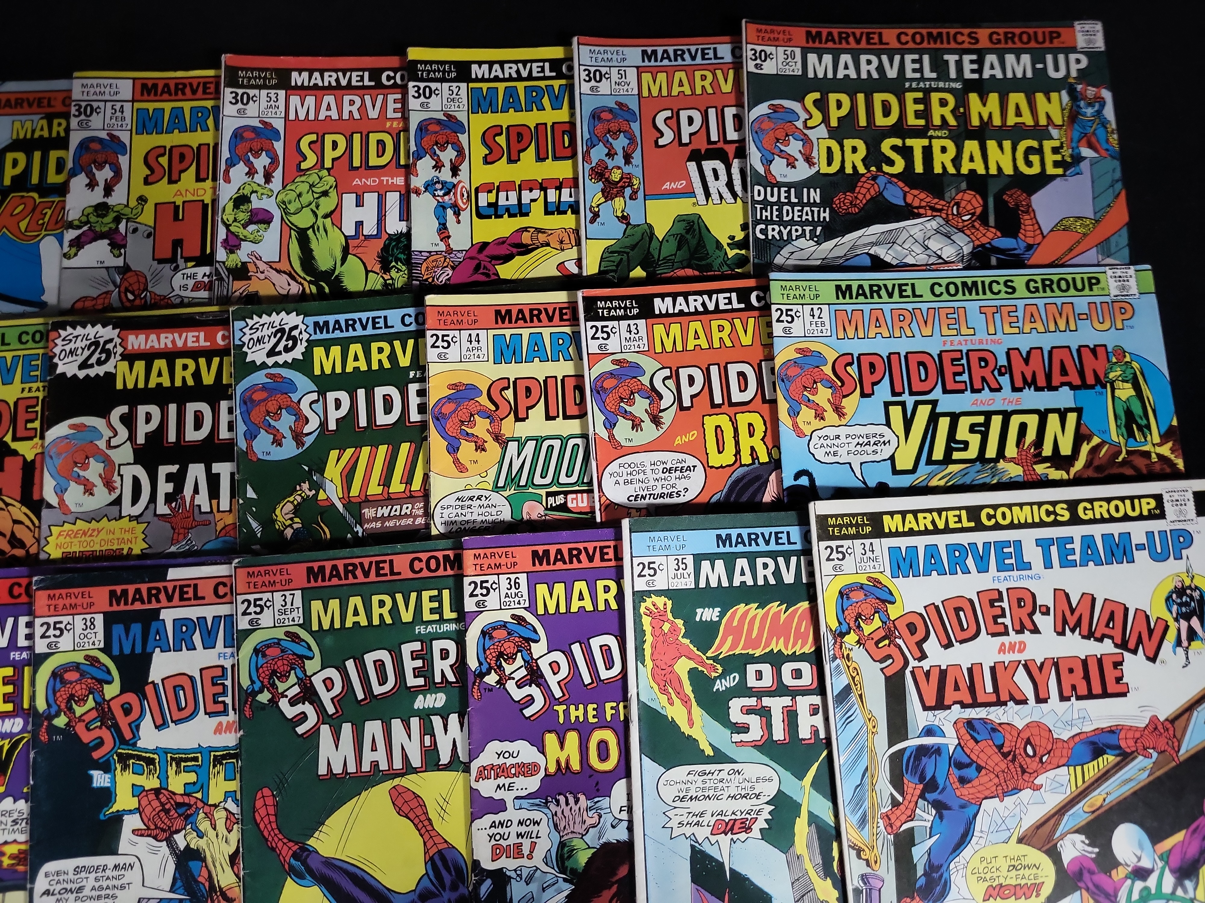 I04577 | Collection of 27 Marvel Team-Up Comics