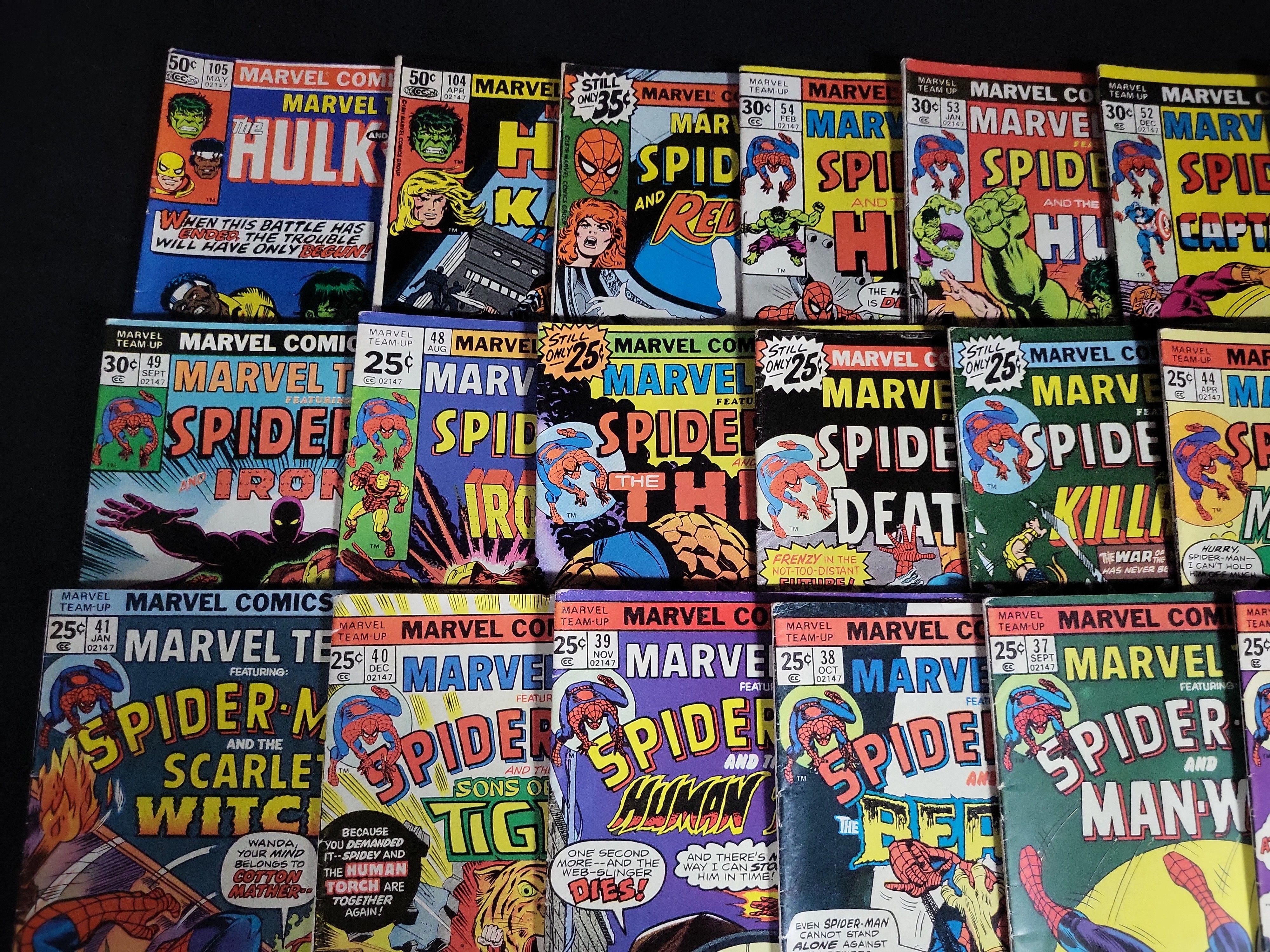 I04577 | Collection of 27 Marvel Team-Up Comics