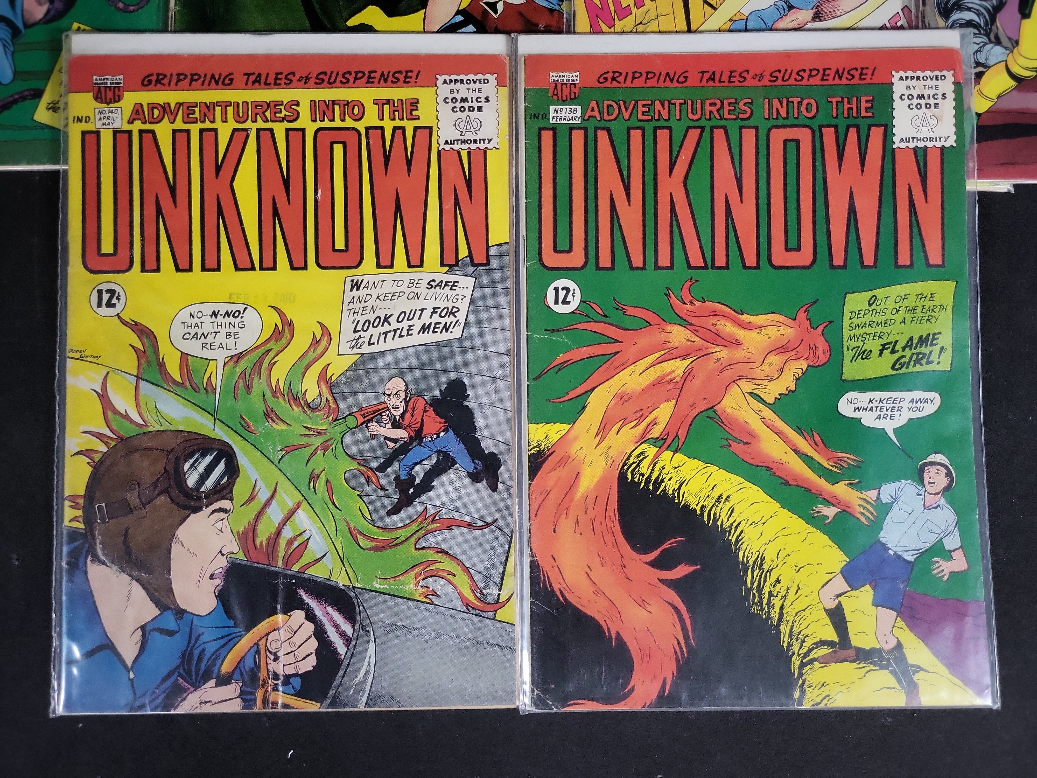 I04550 | Fourteen ACG Adventures Into The Unknown Comics