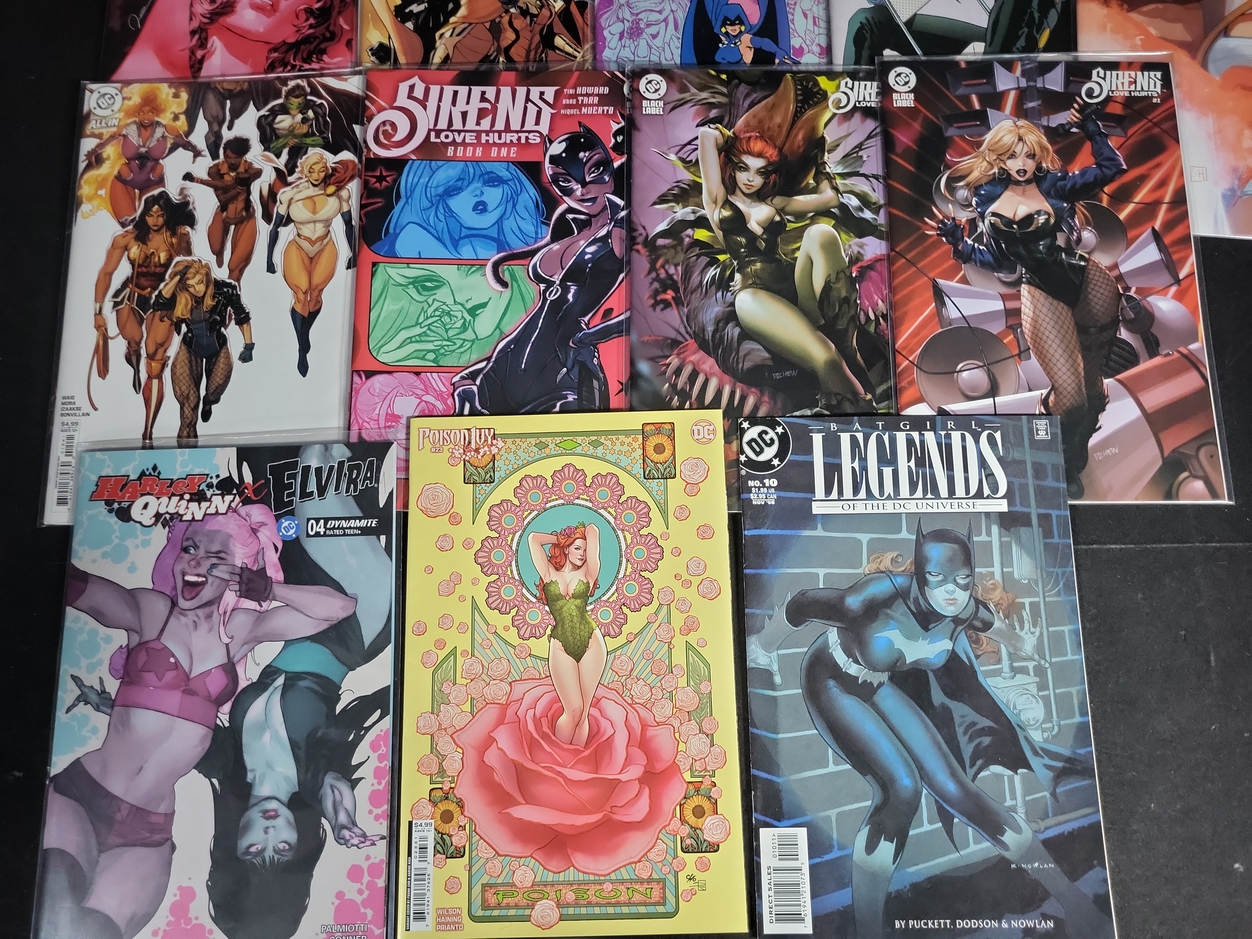I04548 | A Collection of DC Variant Comics