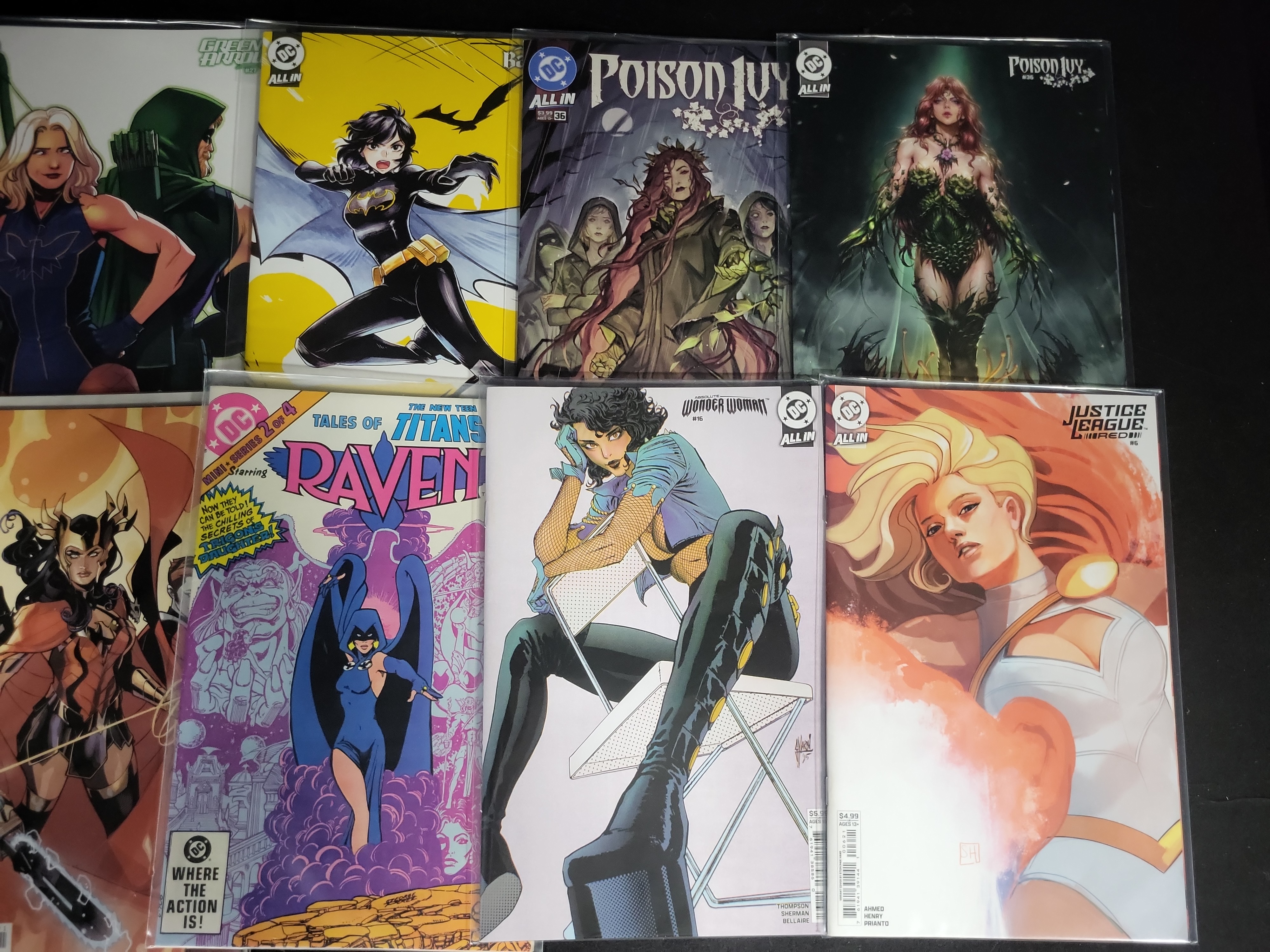I04548 | A Collection of DC Variant Comics