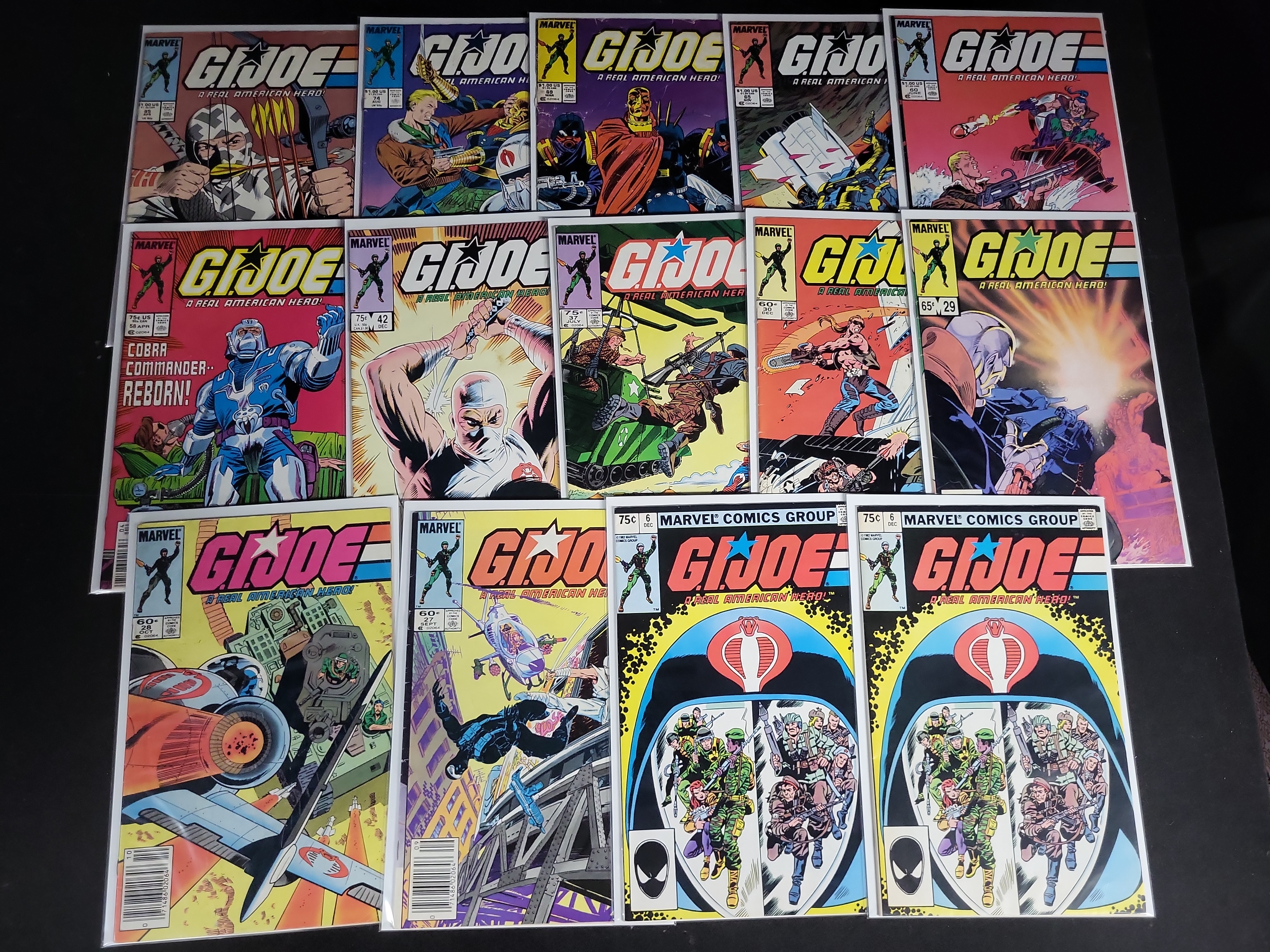 I04767 | Fourteen Marvel G.I. Joe Comics