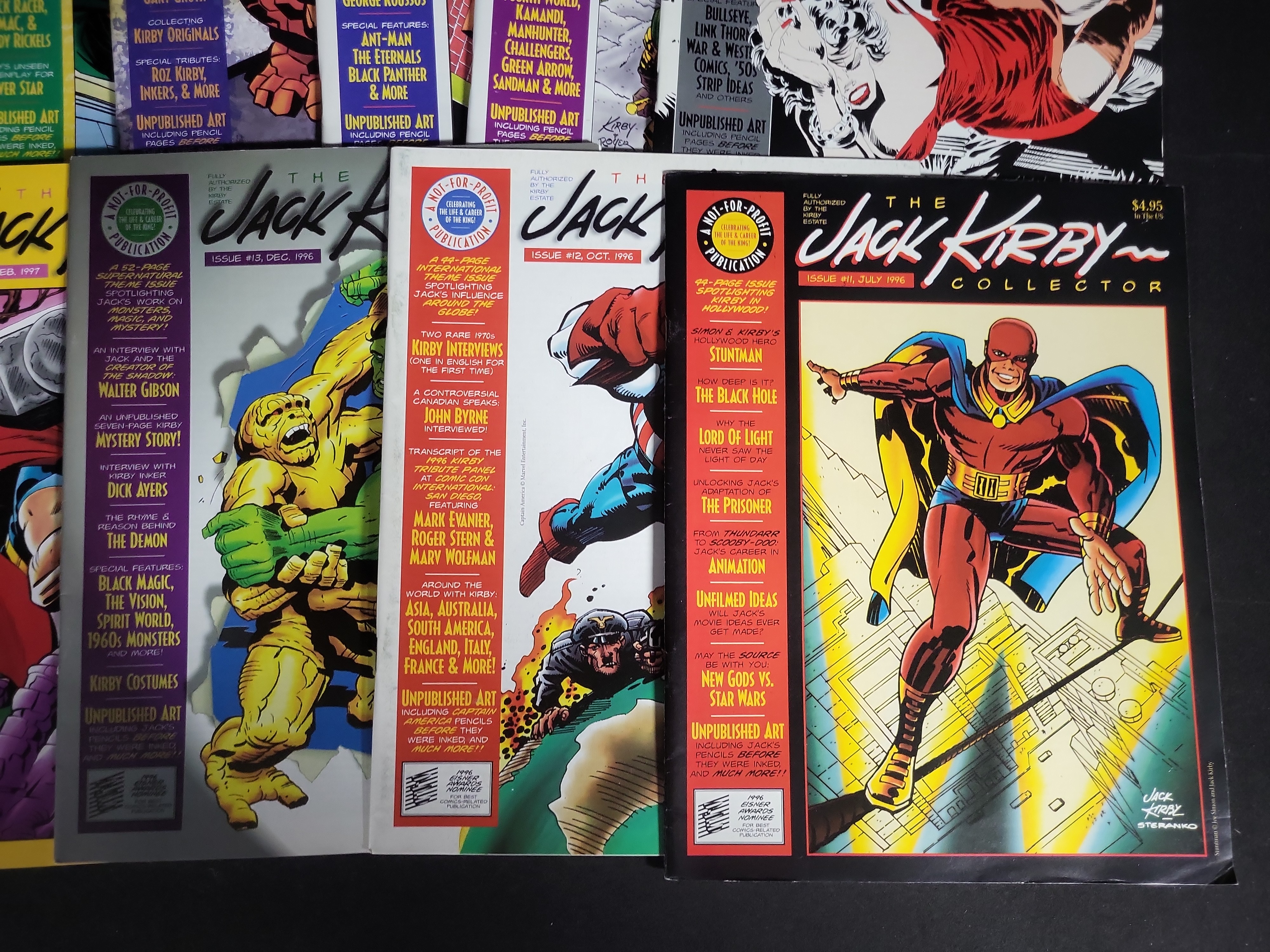 I04042 | A Collection of Jack Kirby Collector Magazines
