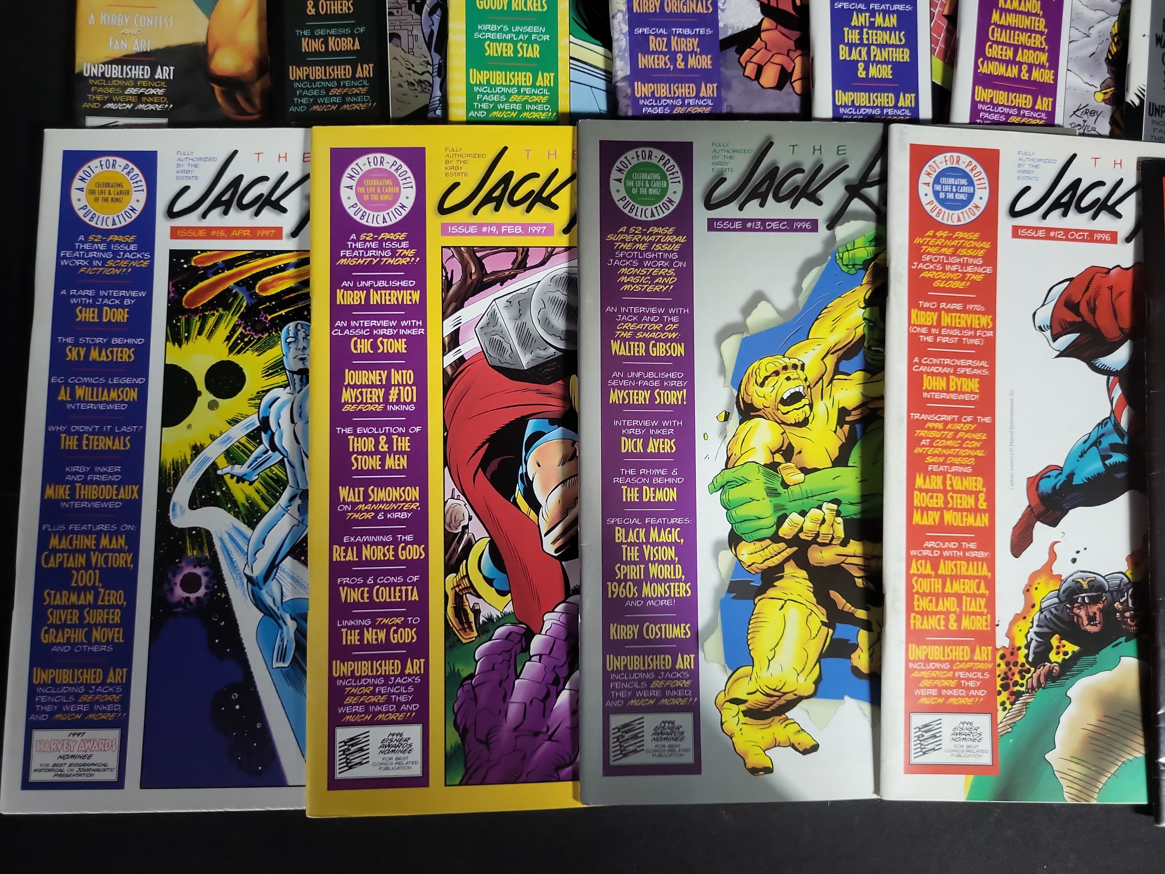 I04042 | A Collection of Jack Kirby Collector Magazines