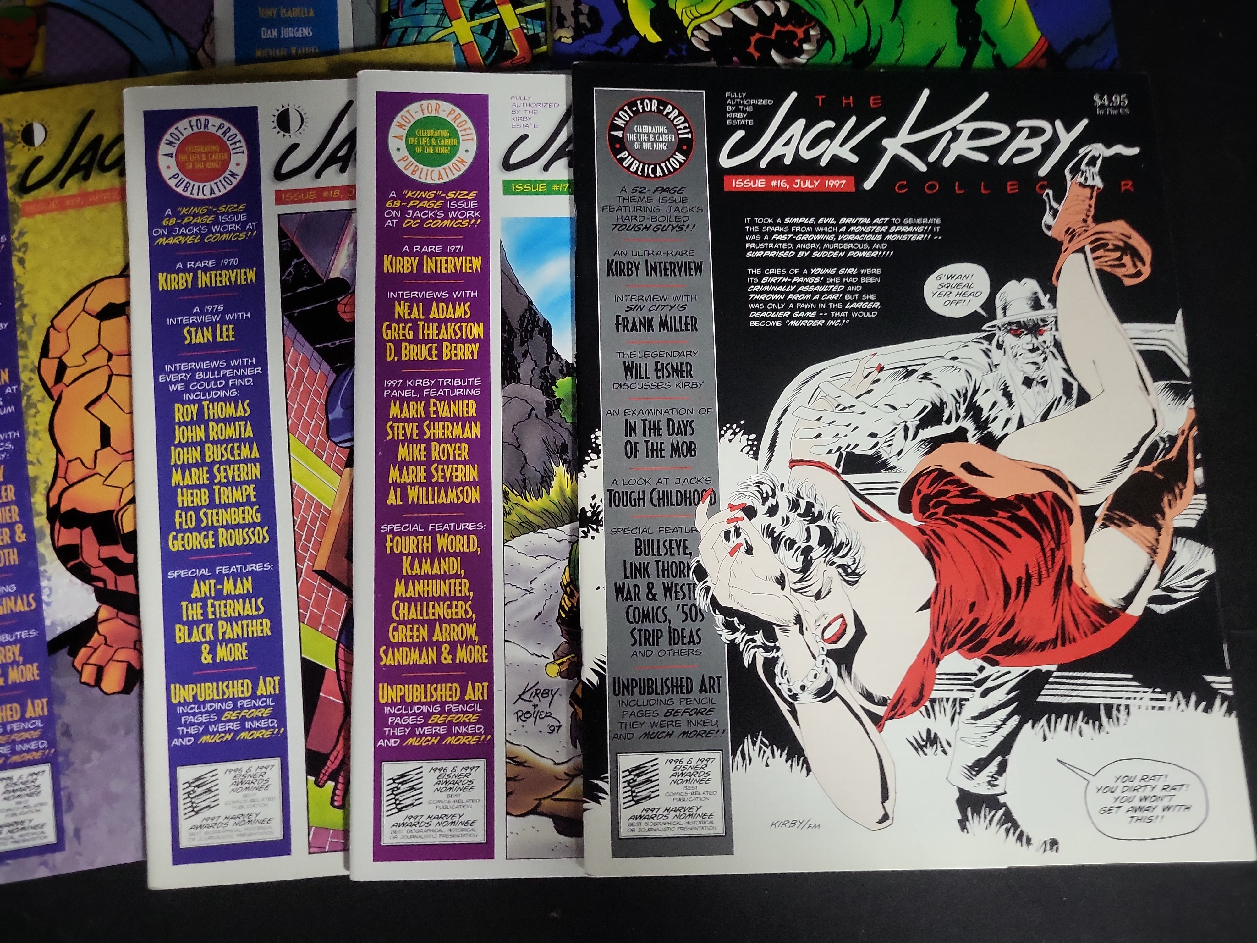 I04042 | A Collection of Jack Kirby Collector Magazines
