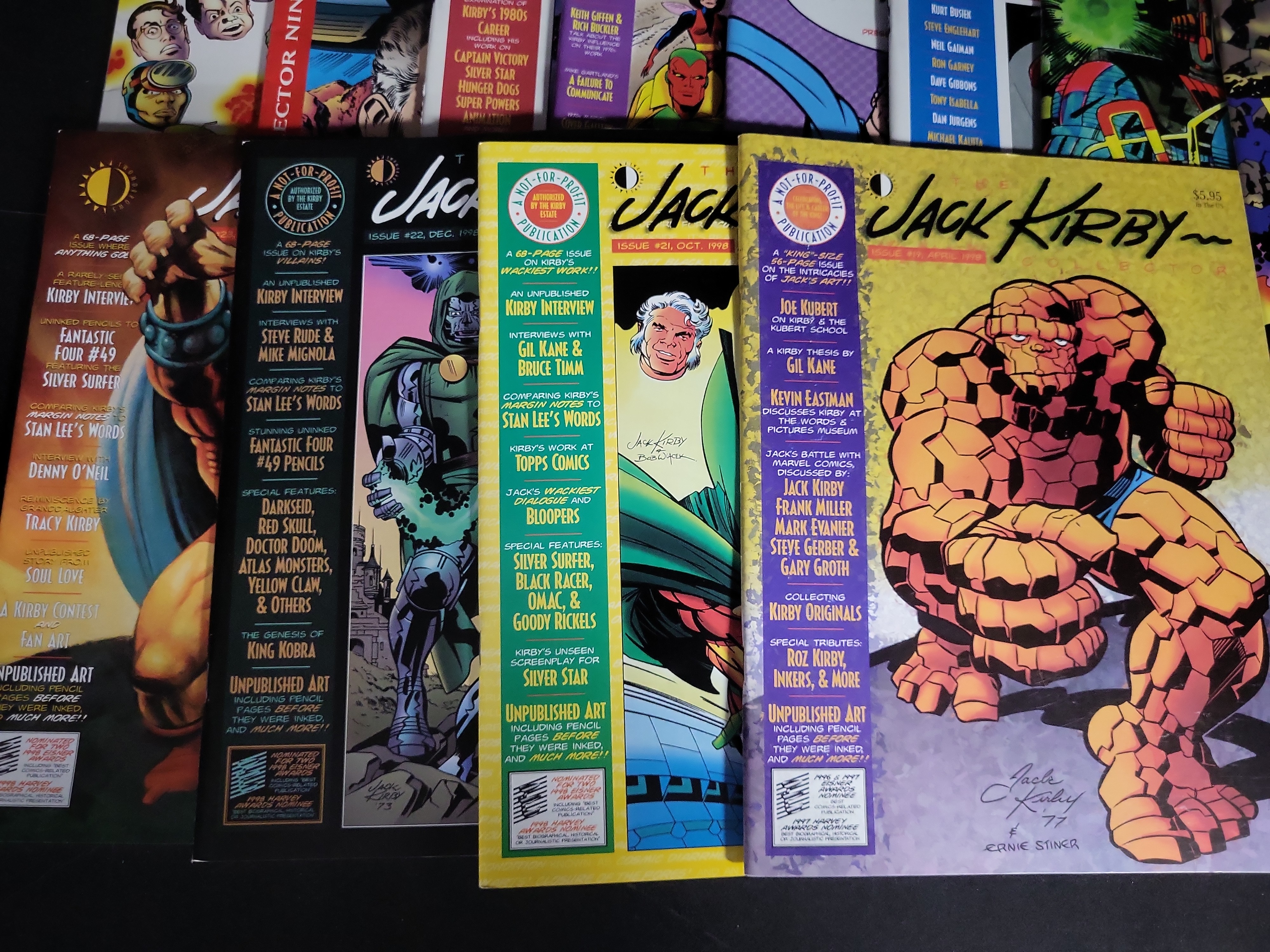I04042 | A Collection of Jack Kirby Collector Magazines