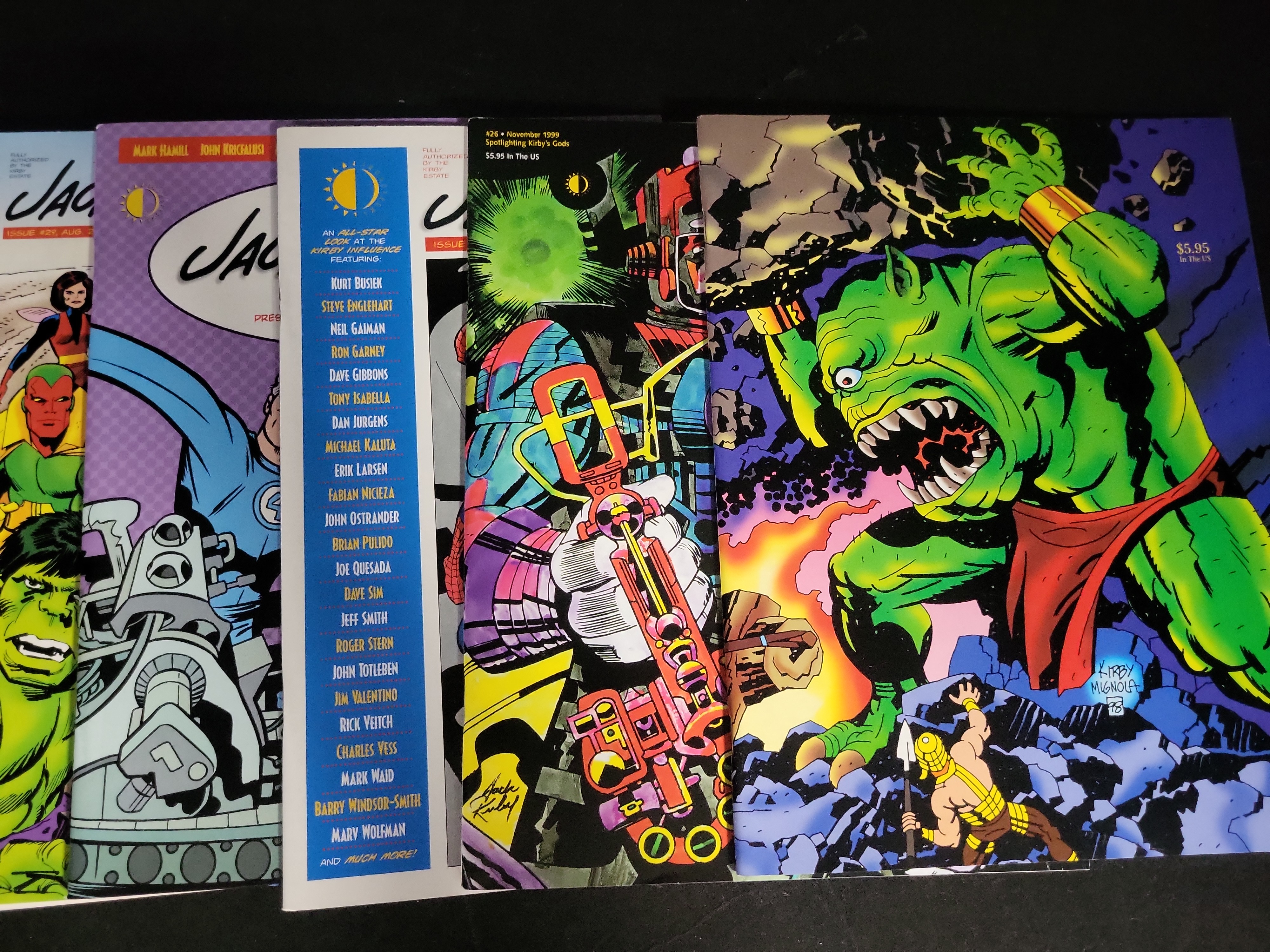 I04042 | A Collection of Jack Kirby Collector Magazines