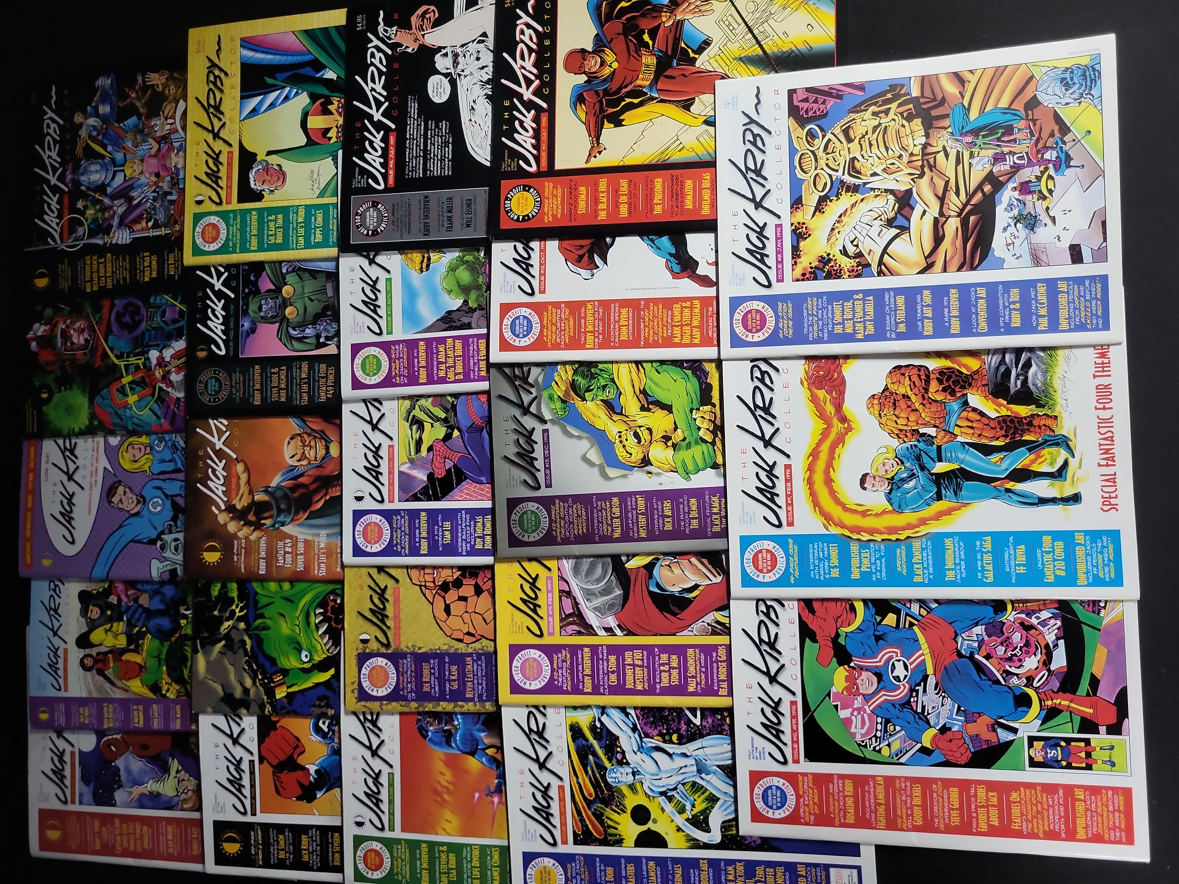 I04059 | Collection of Jack Kirby Collector Magazines