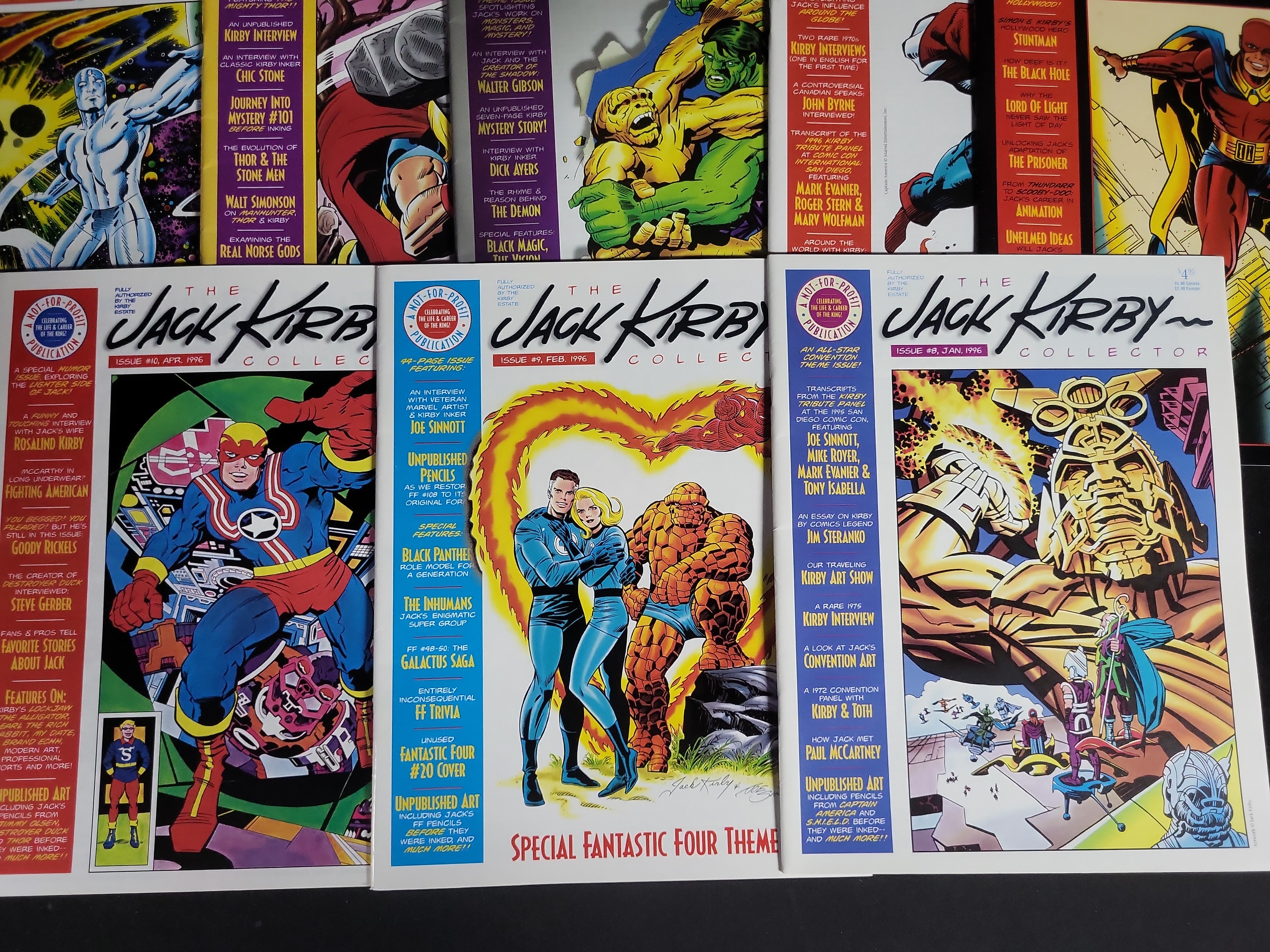 I04059 | Collection of Jack Kirby Collector Magazines