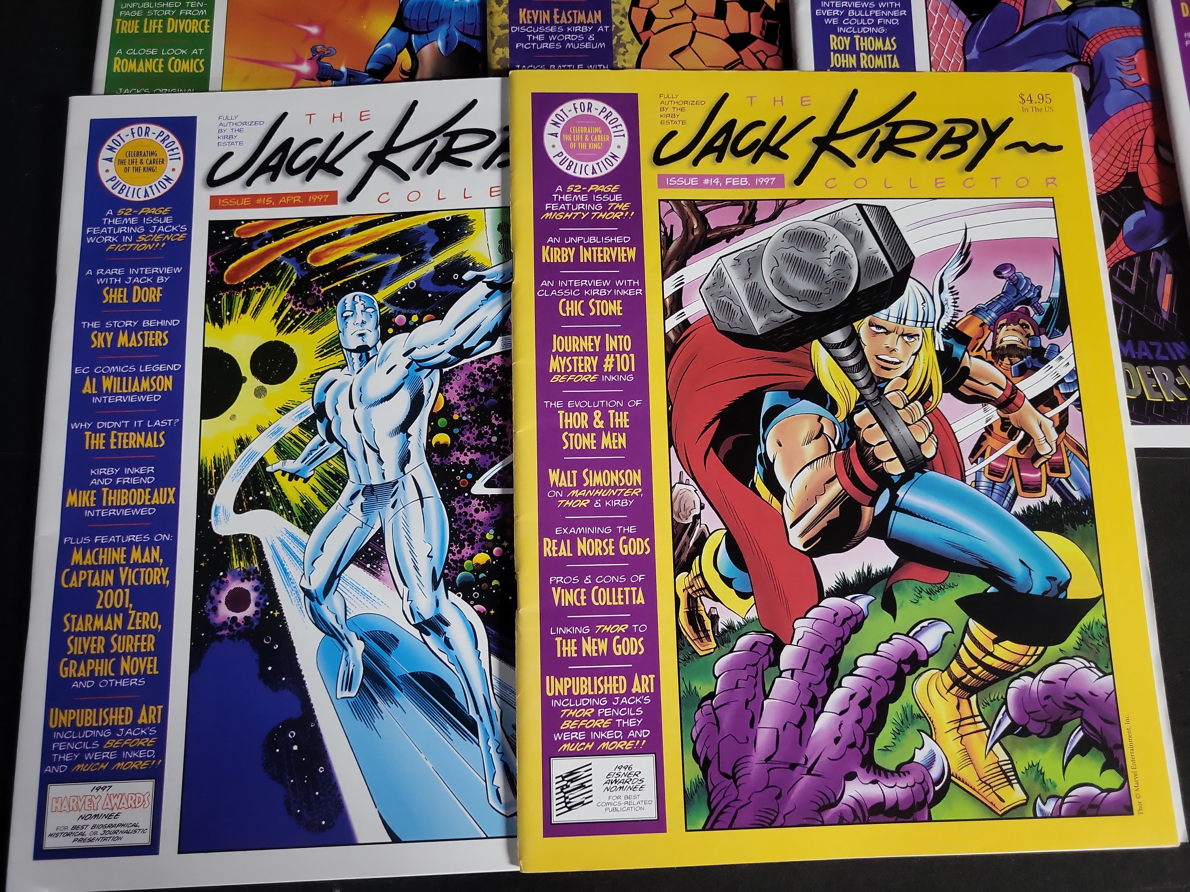 I04059 | Collection of Jack Kirby Collector Magazines