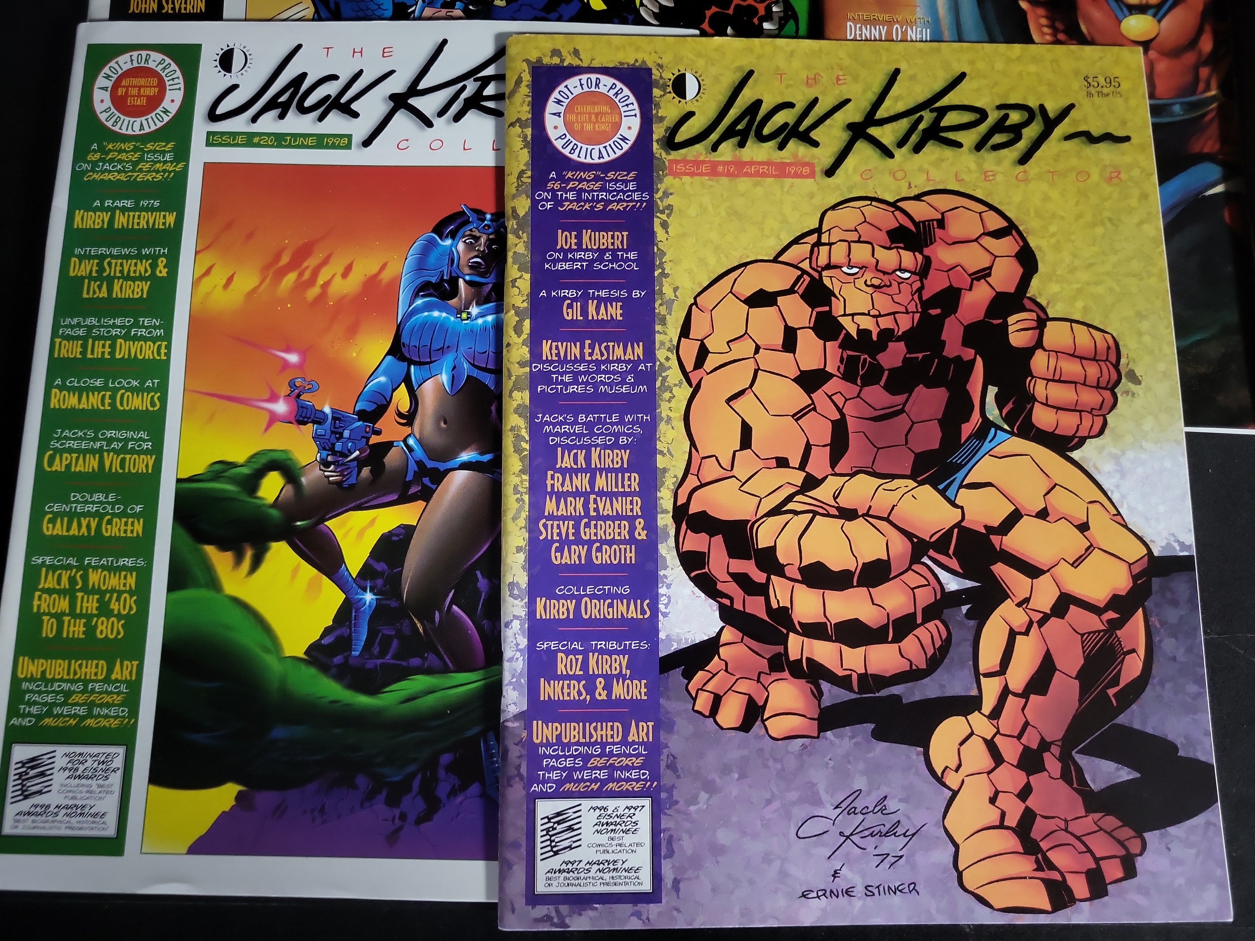 I04059 | Collection of Jack Kirby Collector Magazines