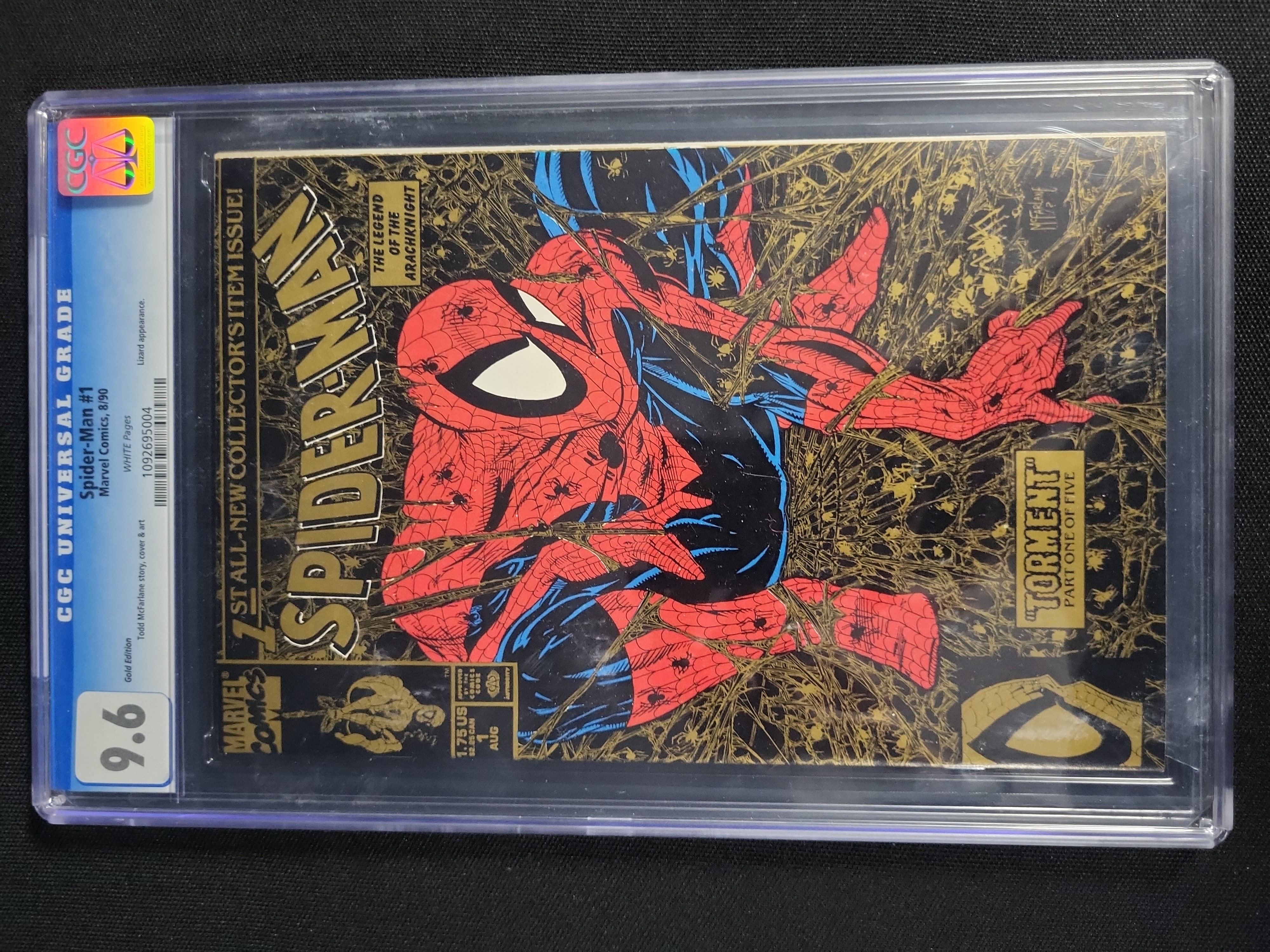 I04854 | Spider-Man 1 Gold Edition CGC 9.6