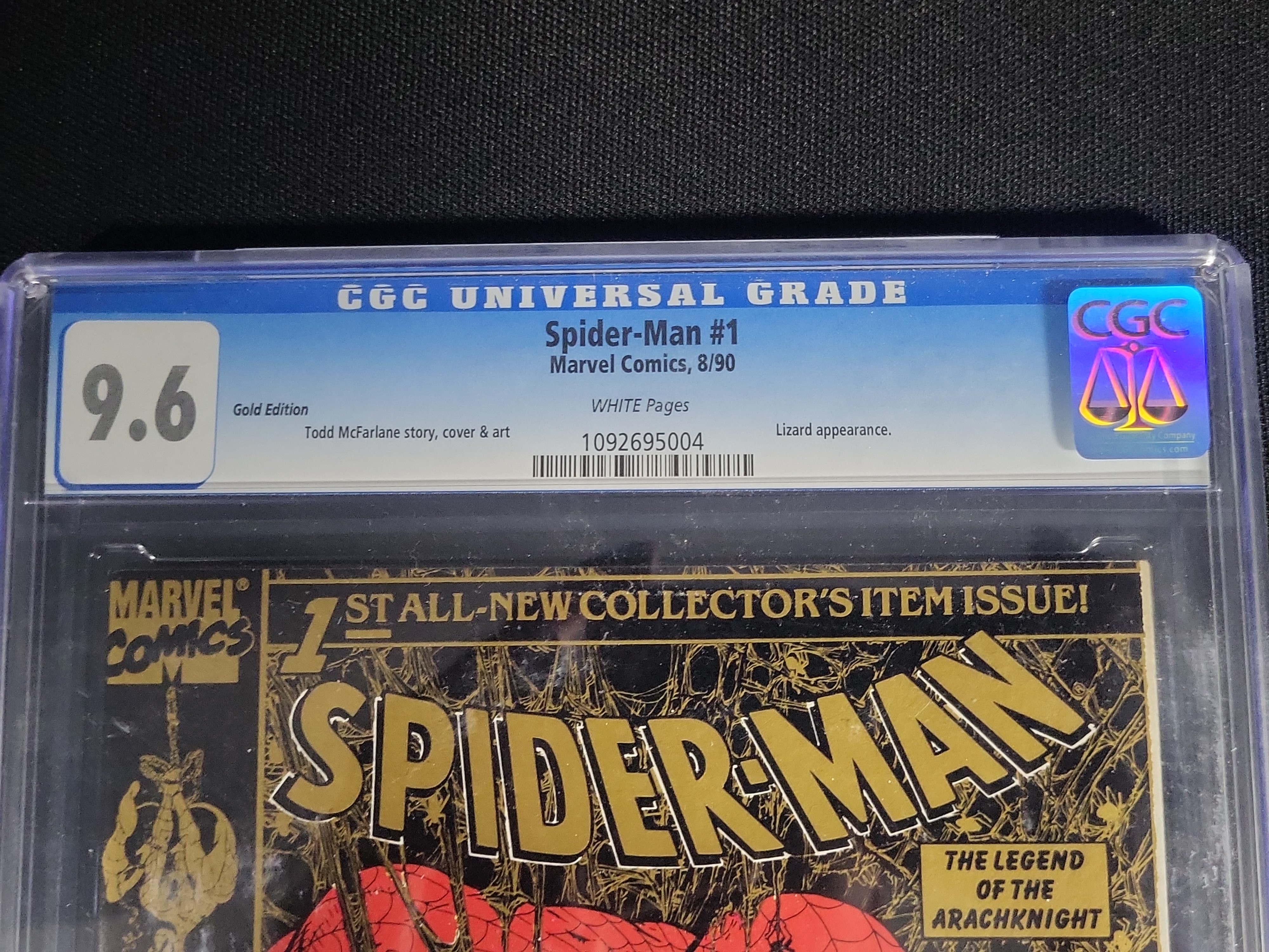 I04854 | Spider-Man 1 Gold Edition CGC 9.6
