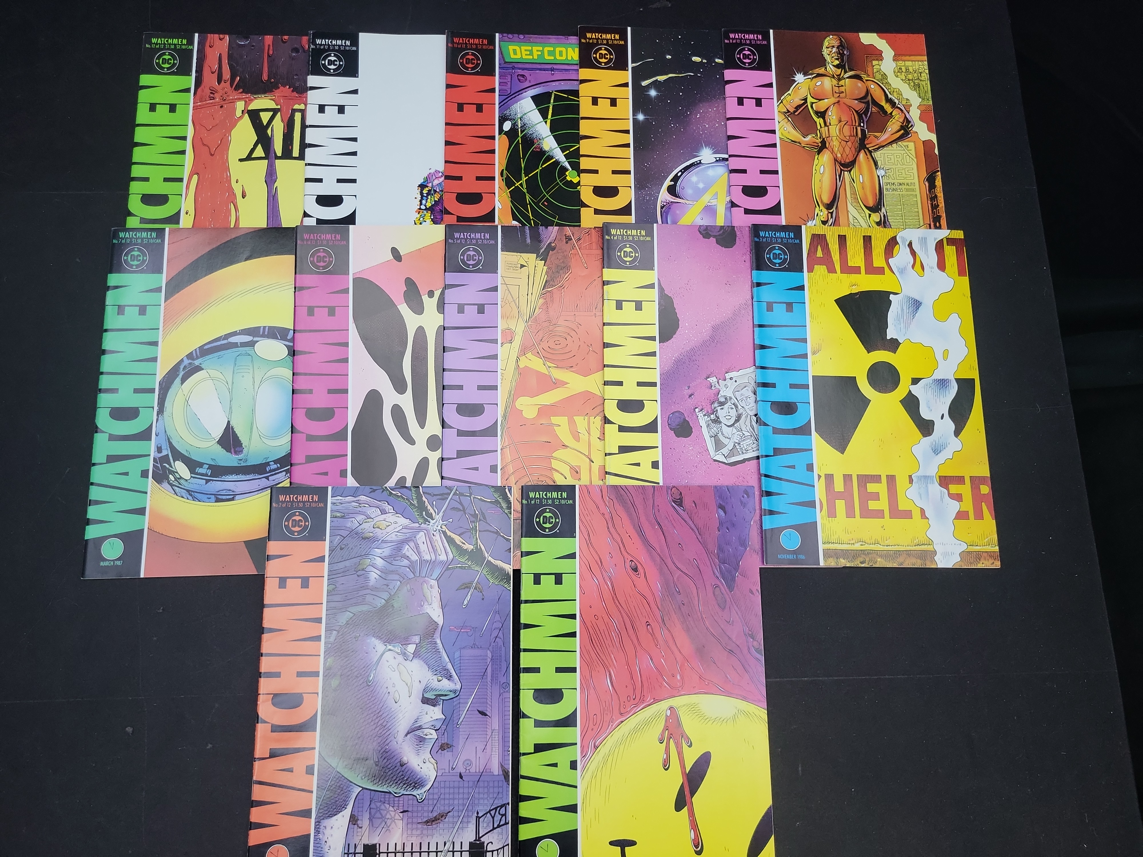 I03988 | Complete Watchmen Comic Book Set