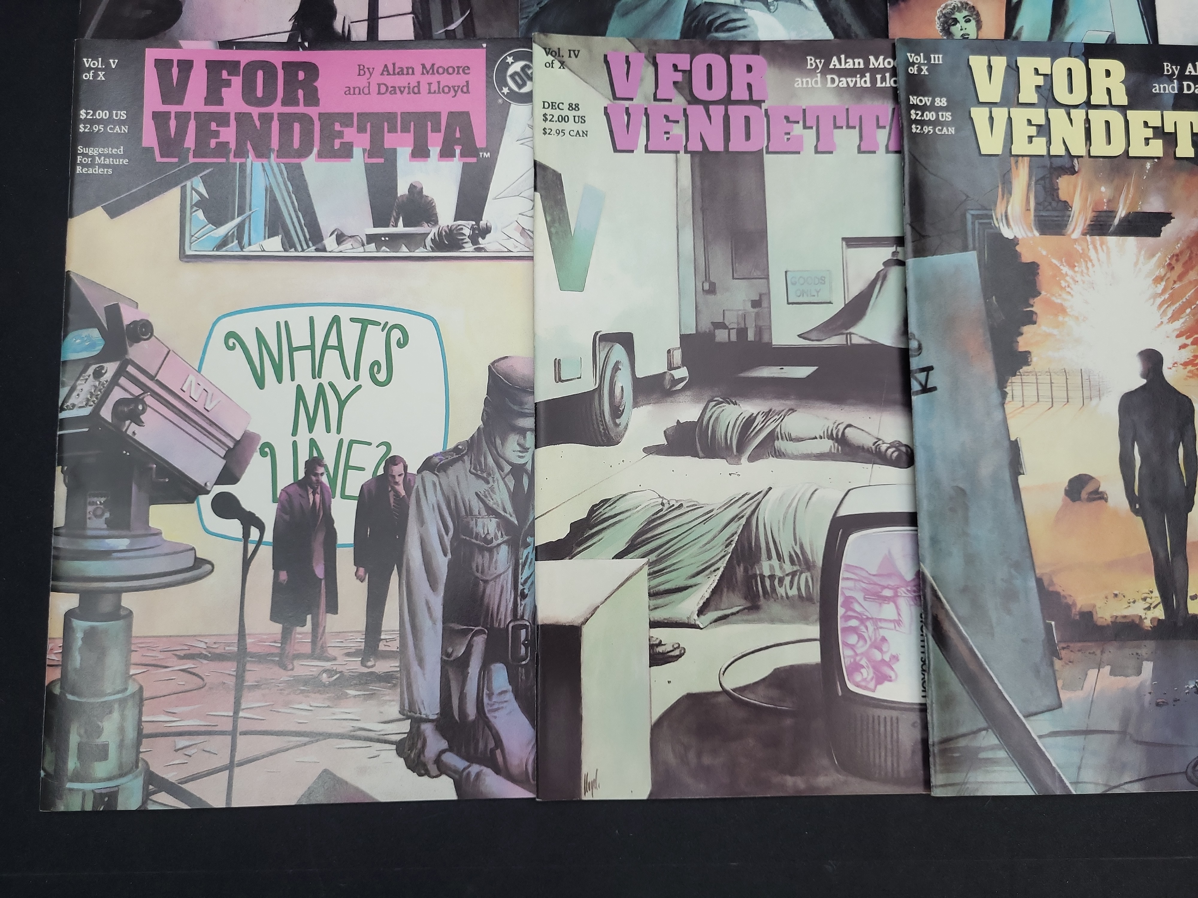 I03991 | Complete V for Vendetta Comic Set
