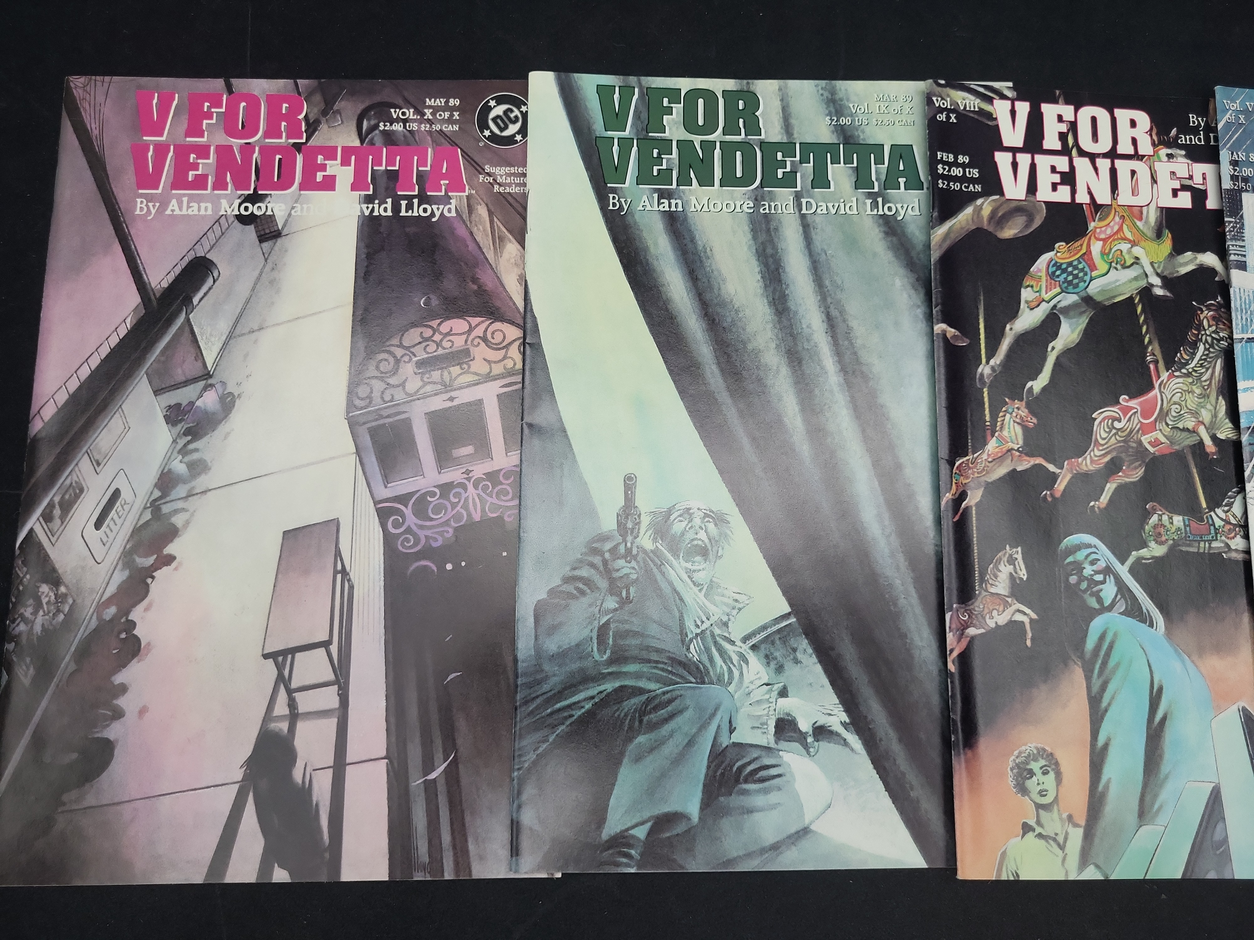 I03991 | Complete V for Vendetta Comic Set
