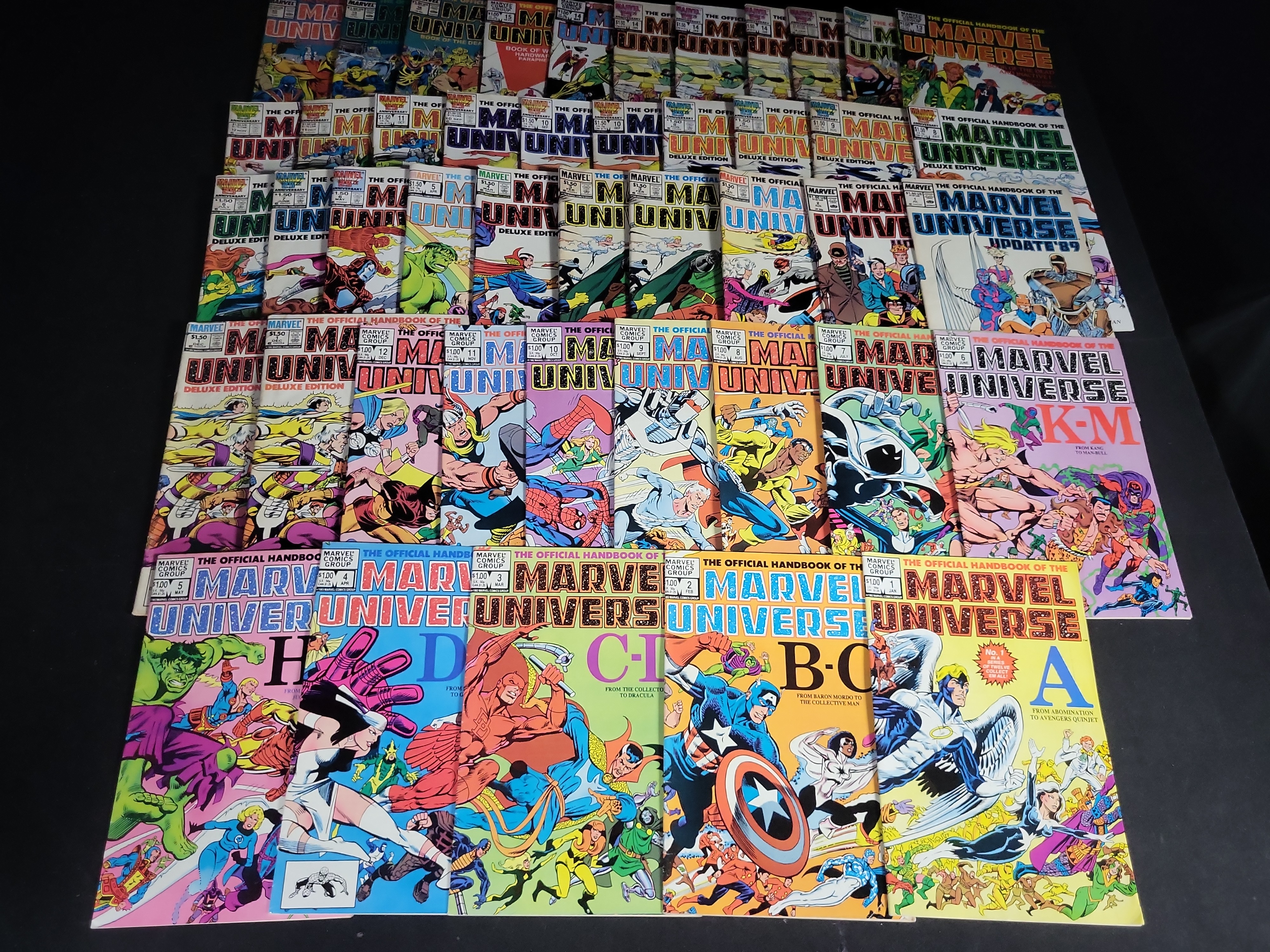 I04594 | Group of Marvel Universe Comic Books