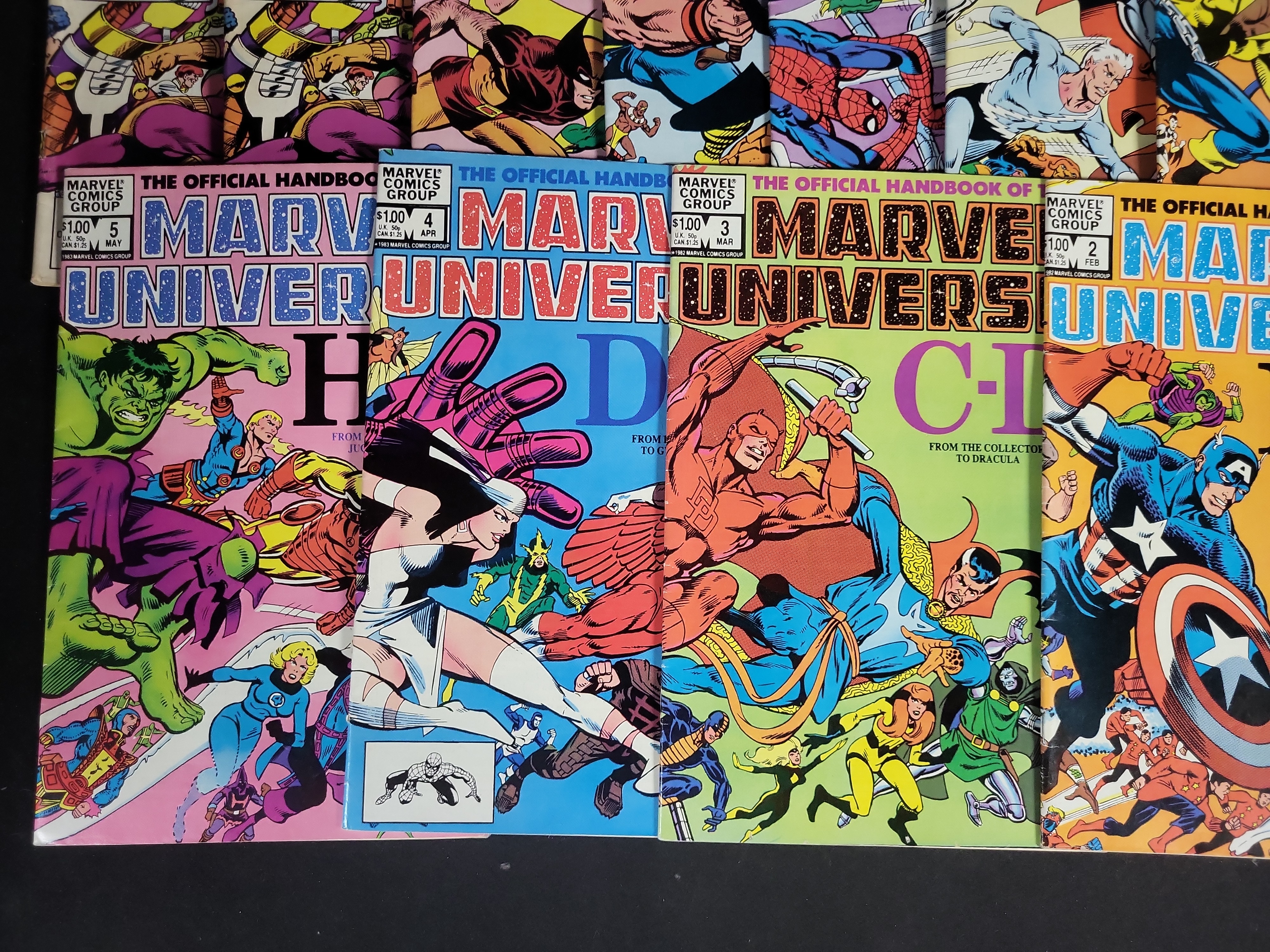 I04594 | Group of Marvel Universe Comic Books