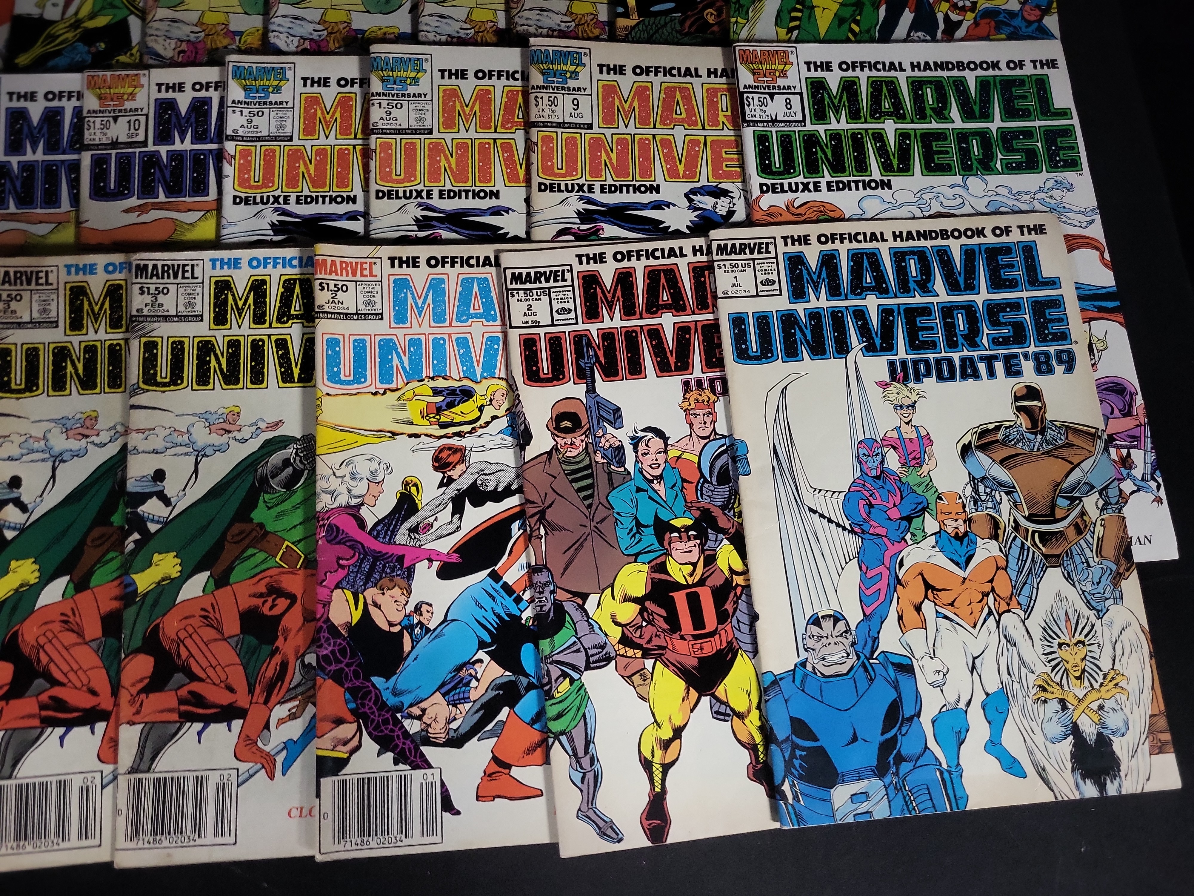 I04594 | Group of Marvel Universe Comic Books