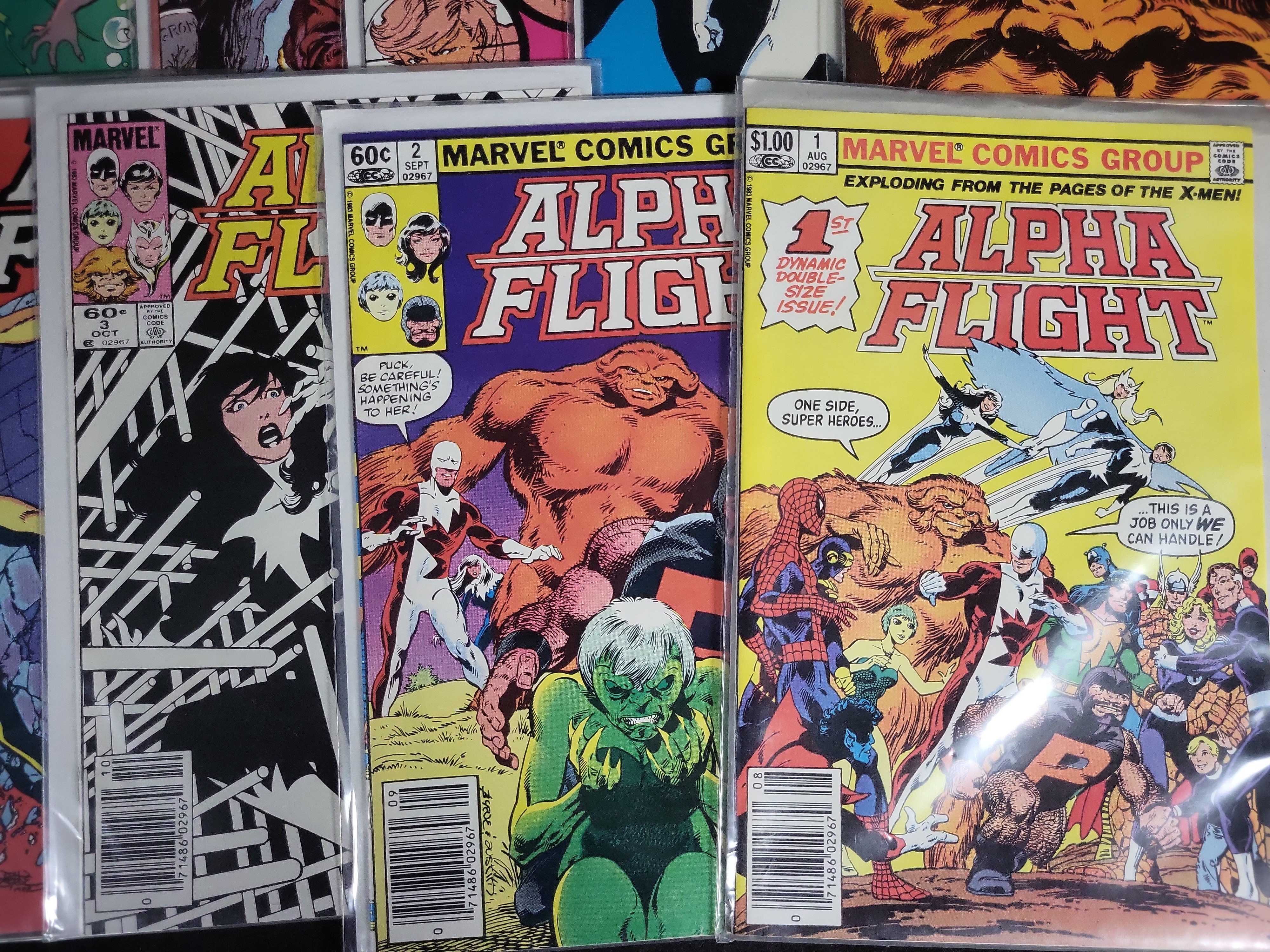 I04595 | Marvel Alpha Flight Comic Book Collection 1-50