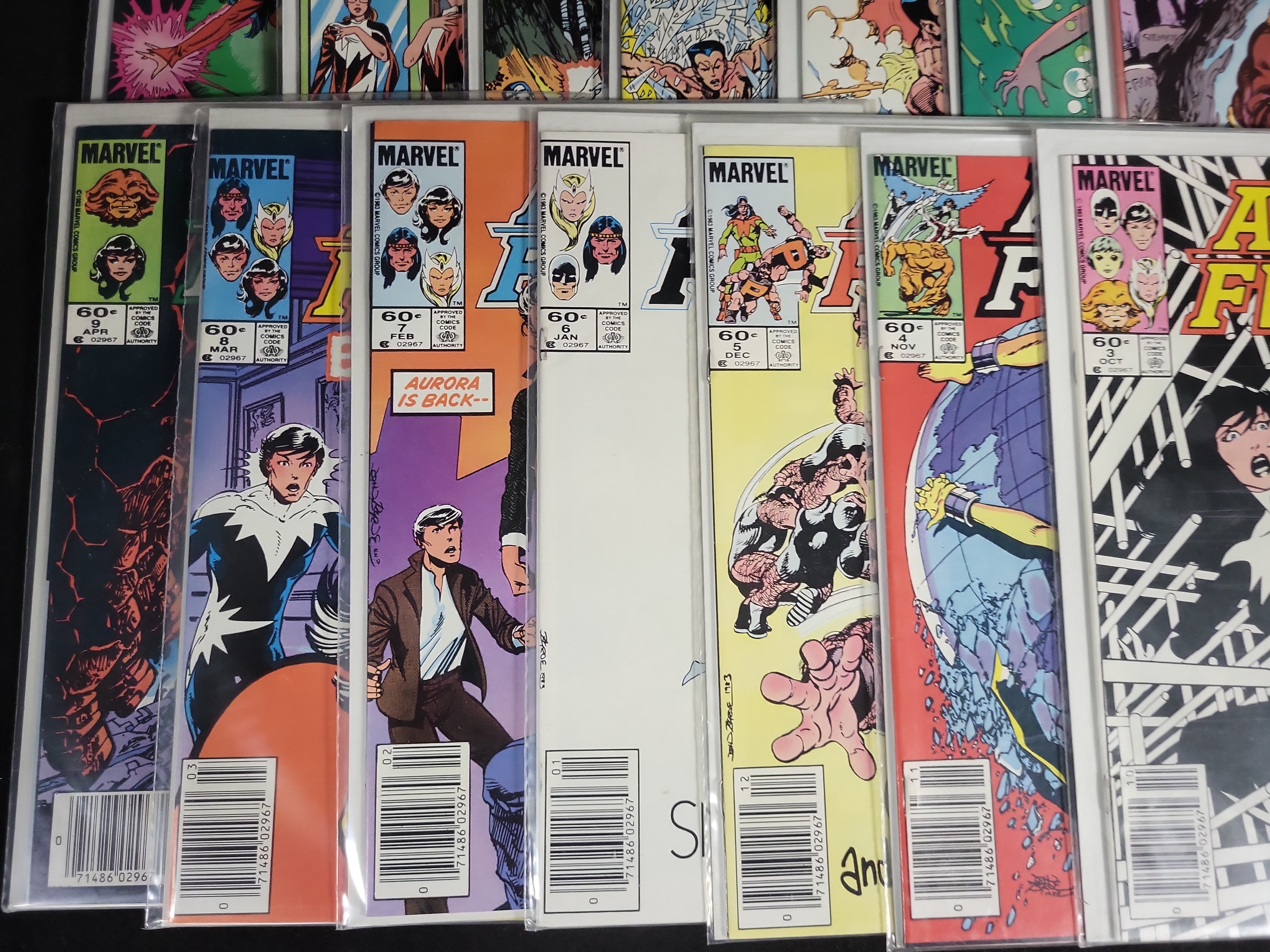 I04595 | Marvel Alpha Flight Comic Book Collection 1-50