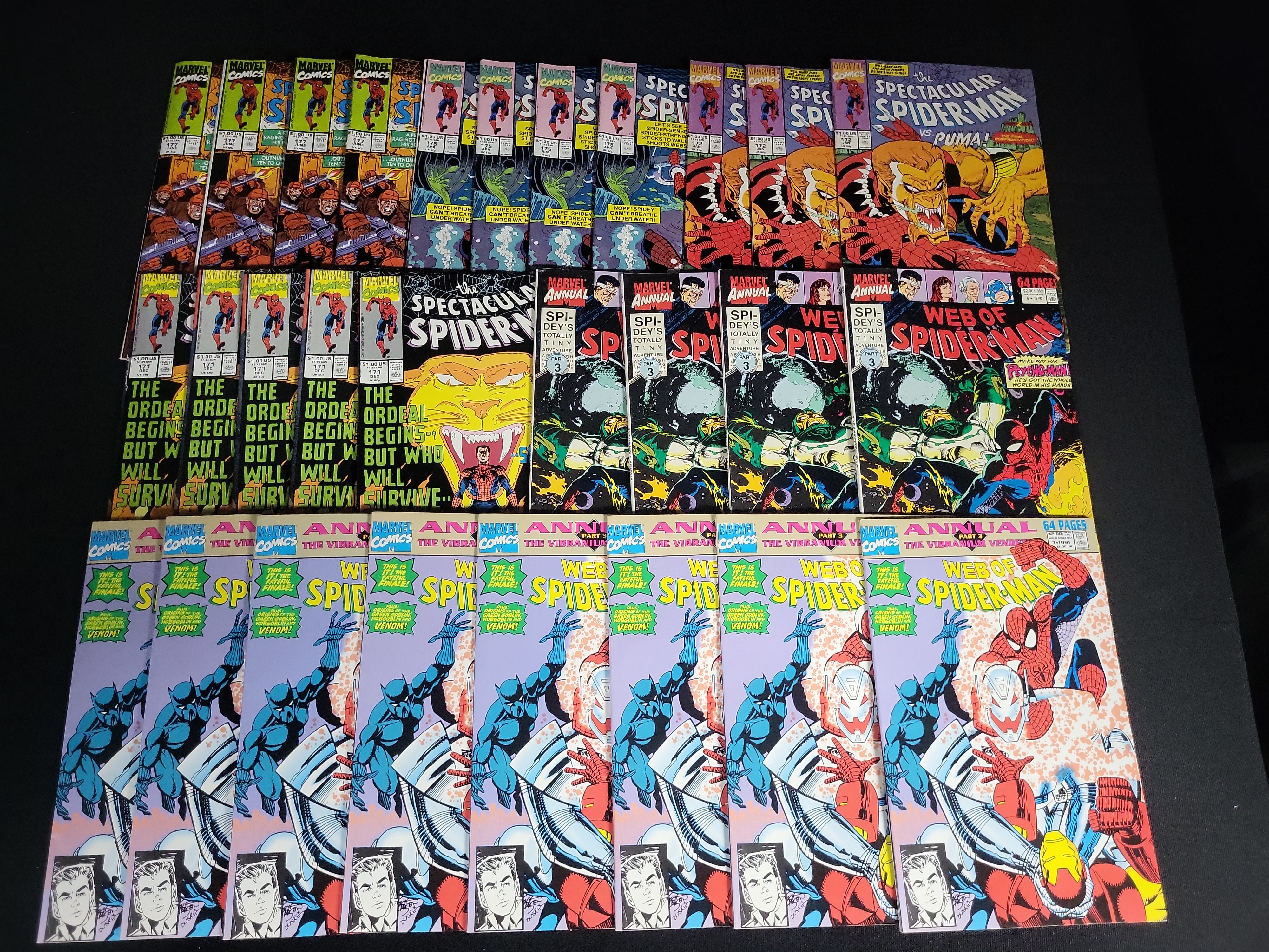I04791 | Collection of Twenty-Eight Spider-Man Comics