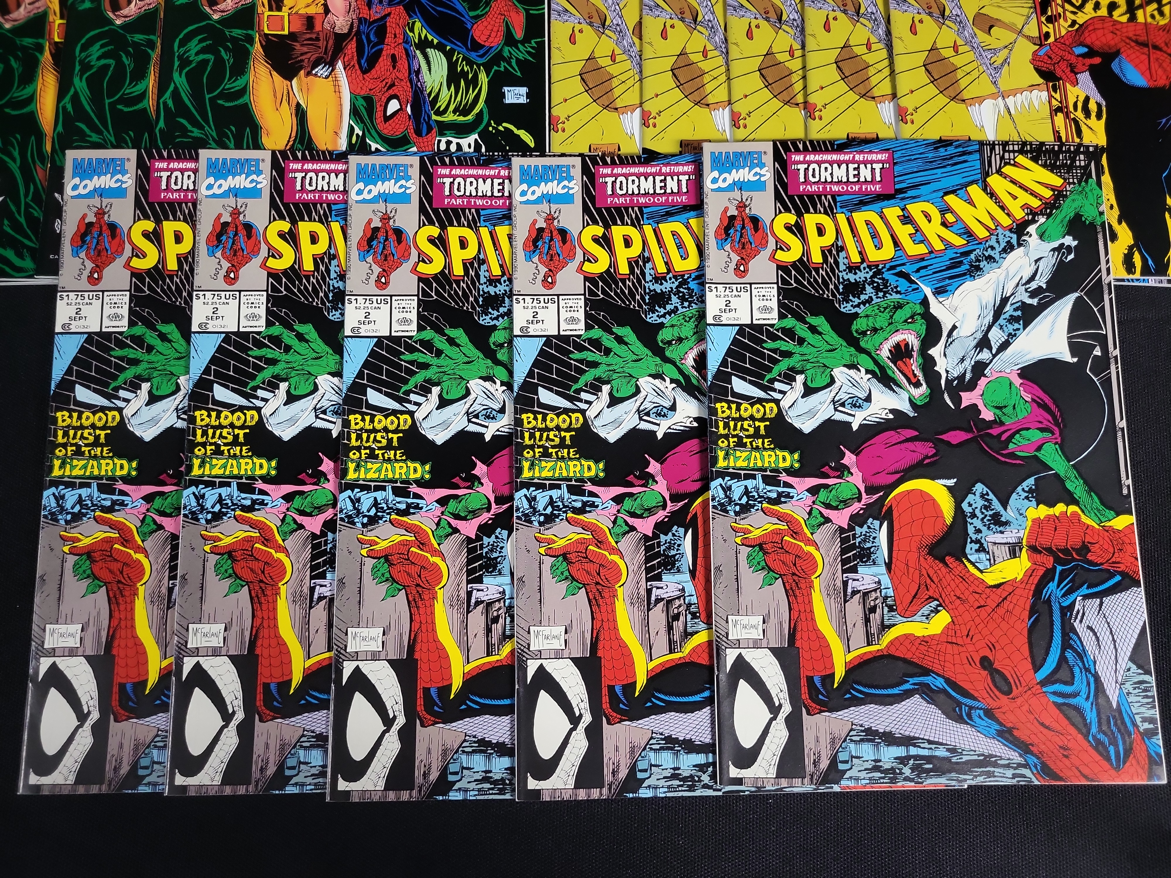 I04793 | Assortment of Spider-Man Comics Todd McFarlane