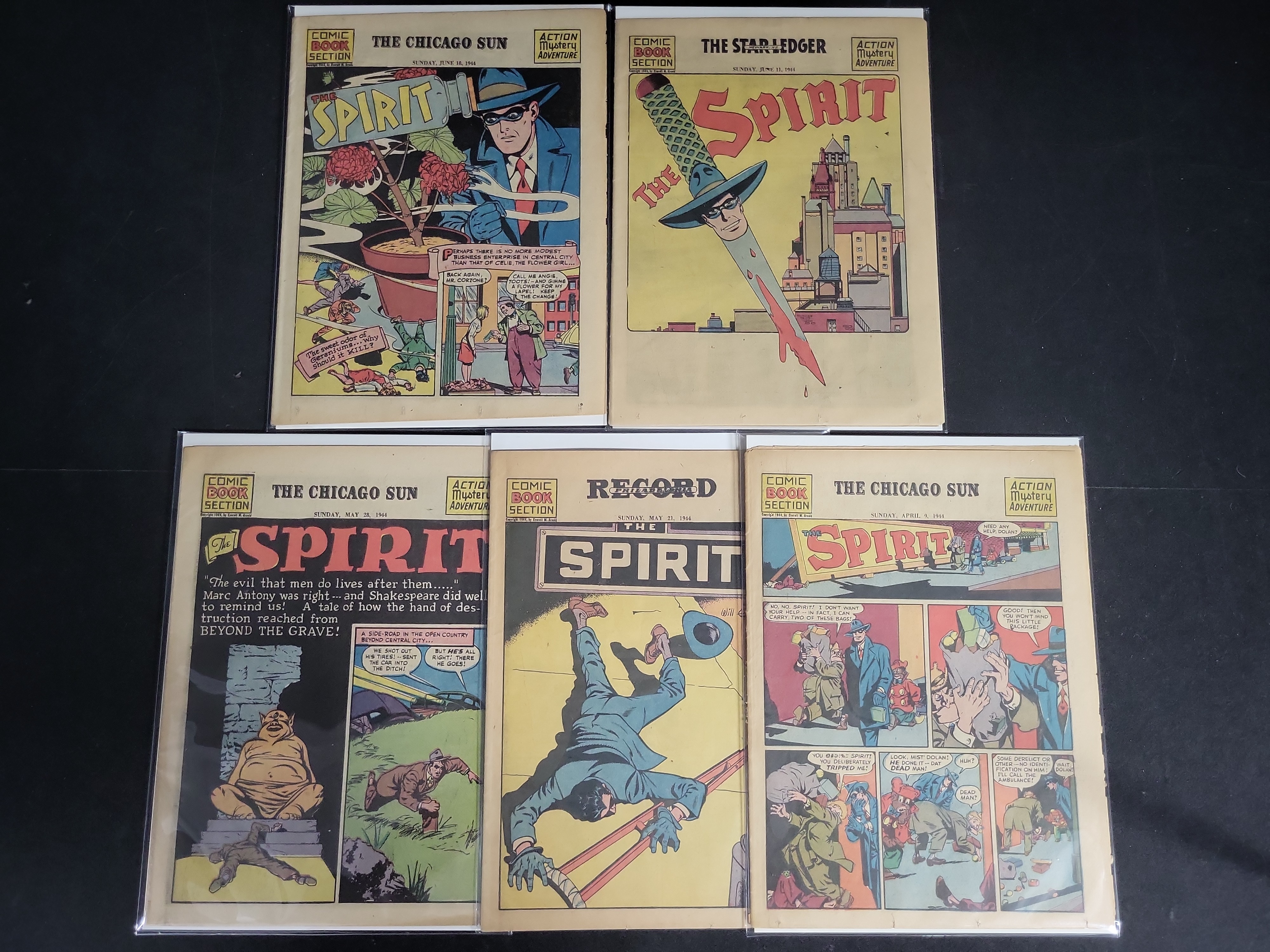 I03998 | 1944 The Spirit Comic Section Supplements