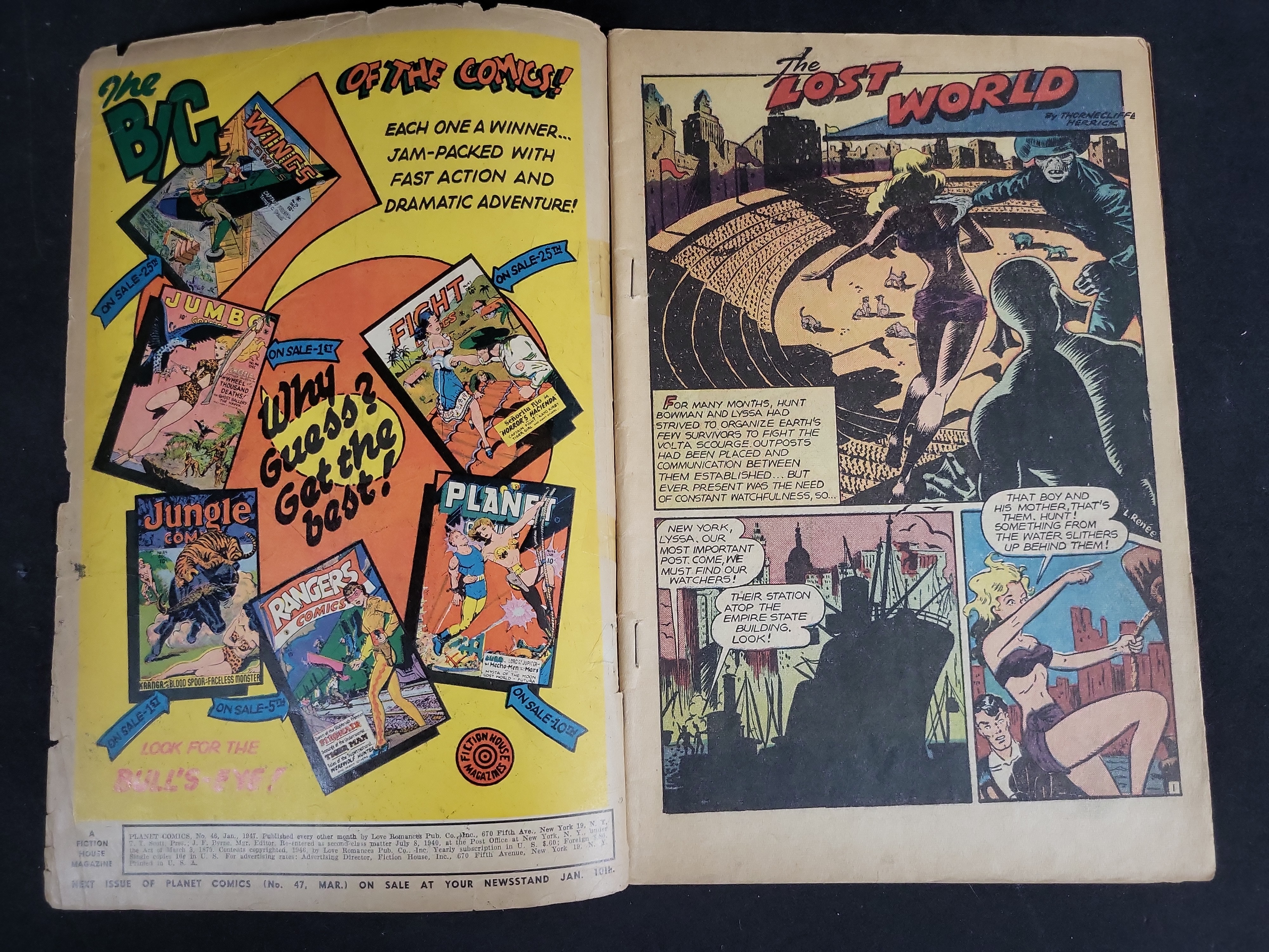 I04559 | Planet Comics Number 46 January 1947
