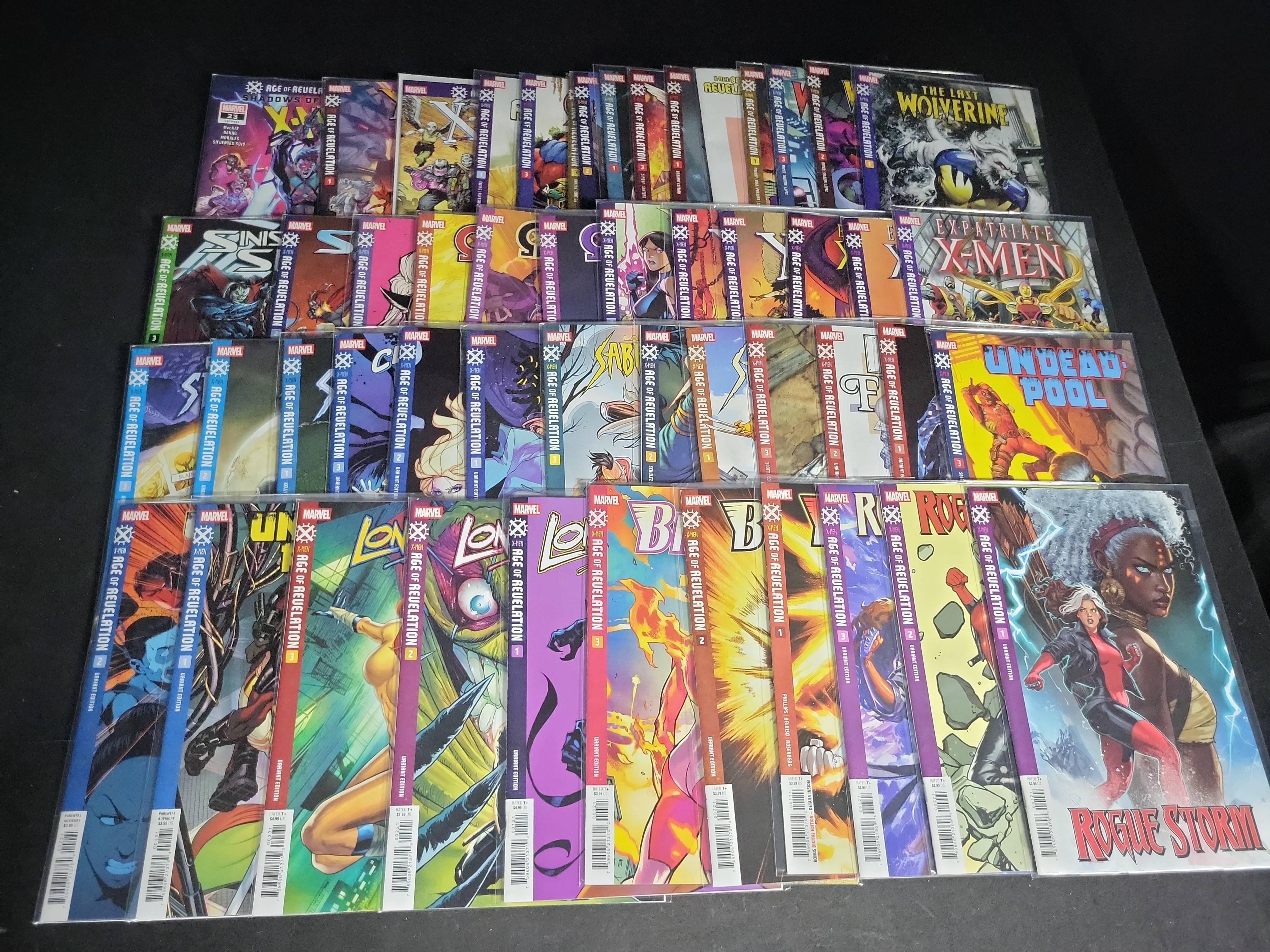I04596 | Approximately 44 Marvel Variant Comic Books