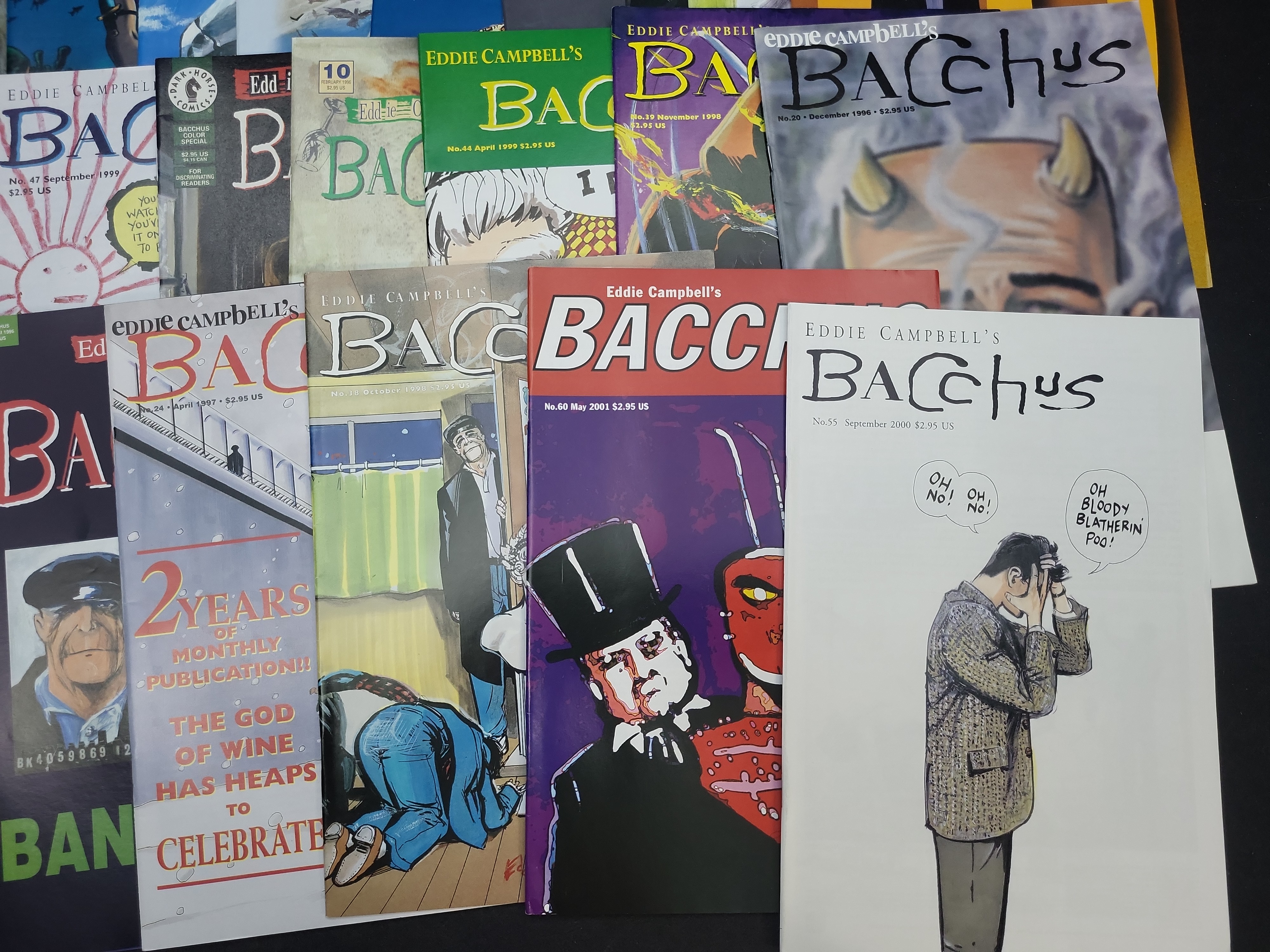 I03974 | Collection of 31 Bacchus Comic Books