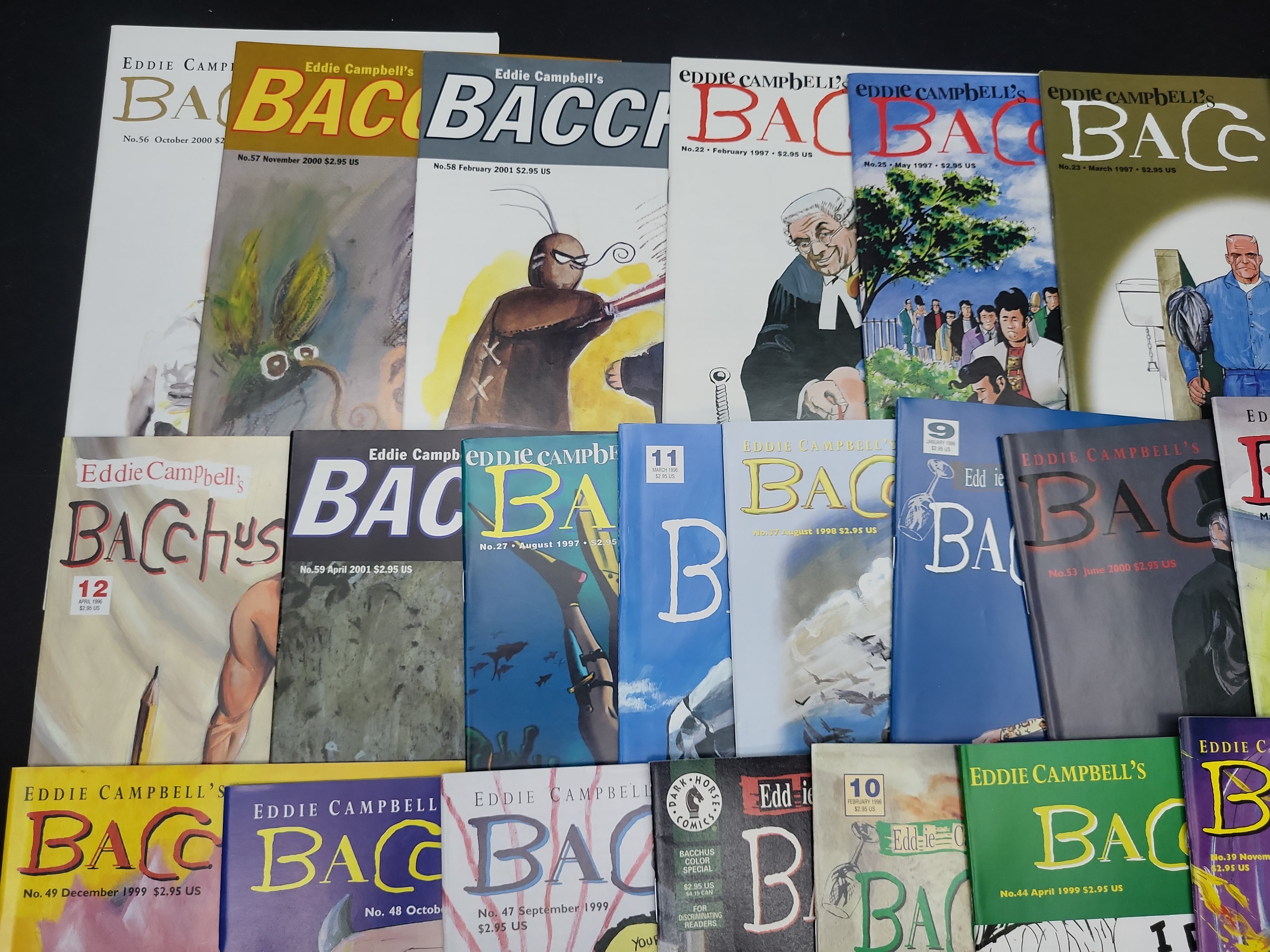I03974 | Collection of 31 Bacchus Comic Books
