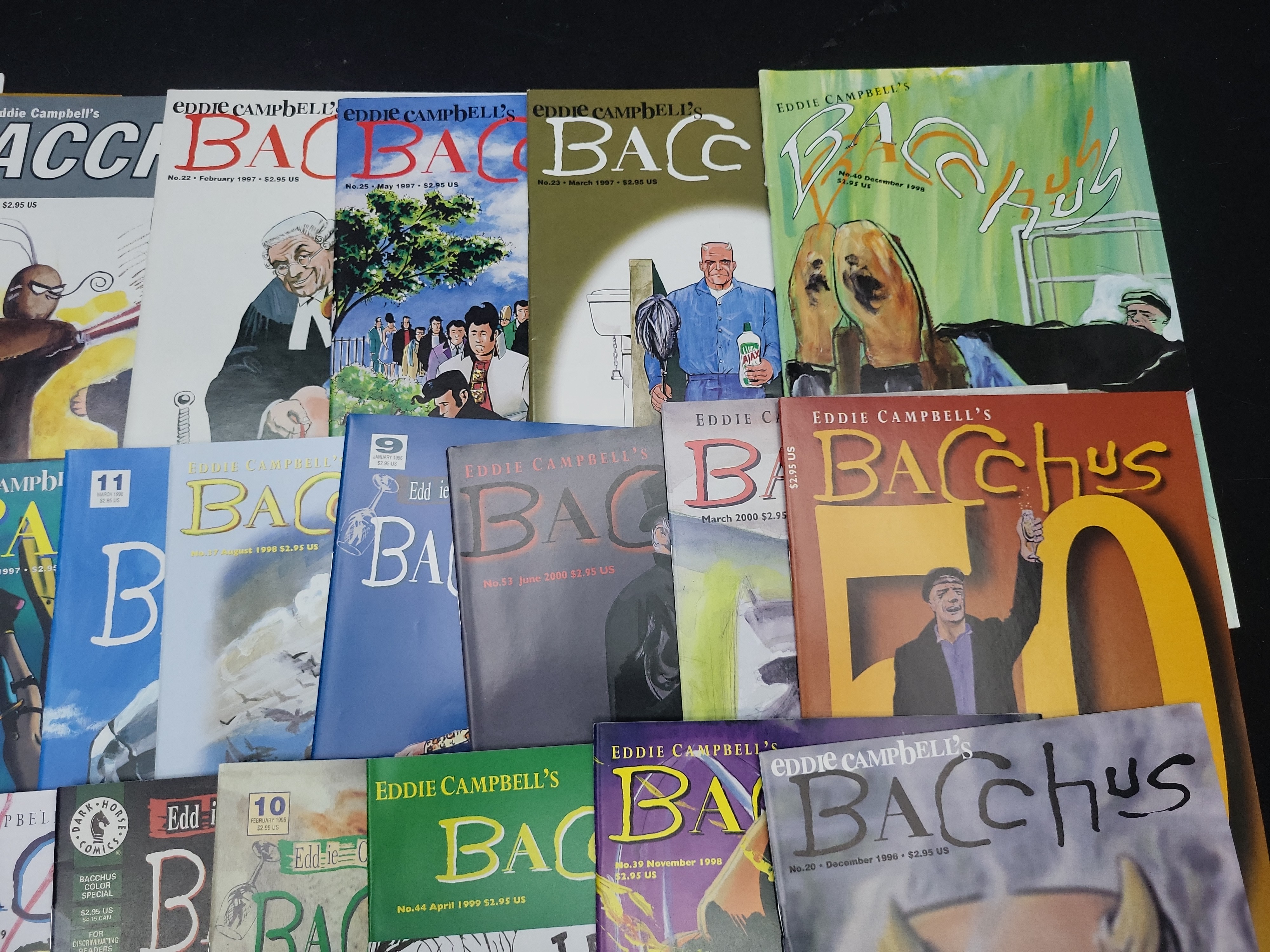 I03974 | Collection of 31 Bacchus Comic Books