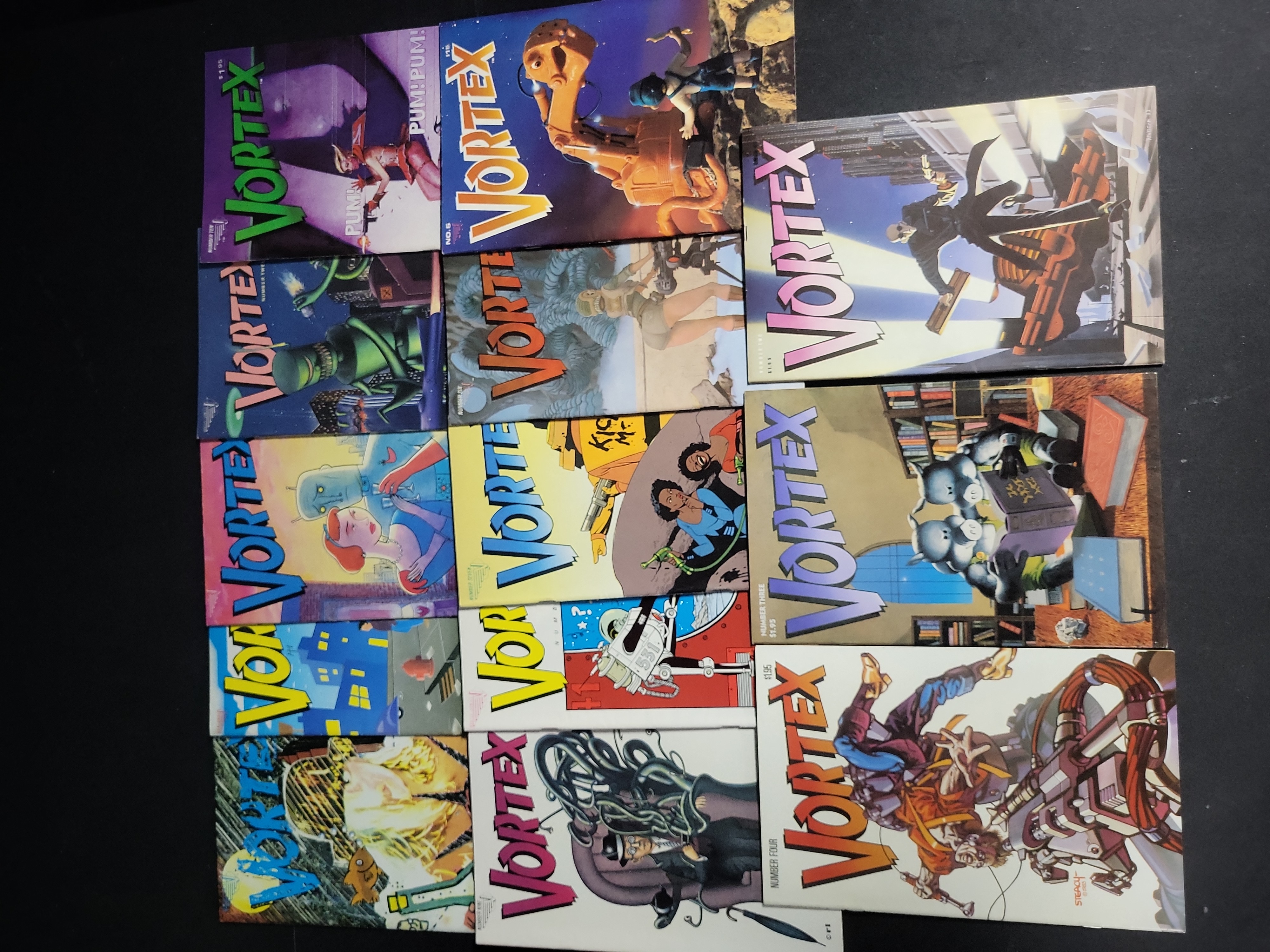 I04064 | A Collection of Vortex Comic Books