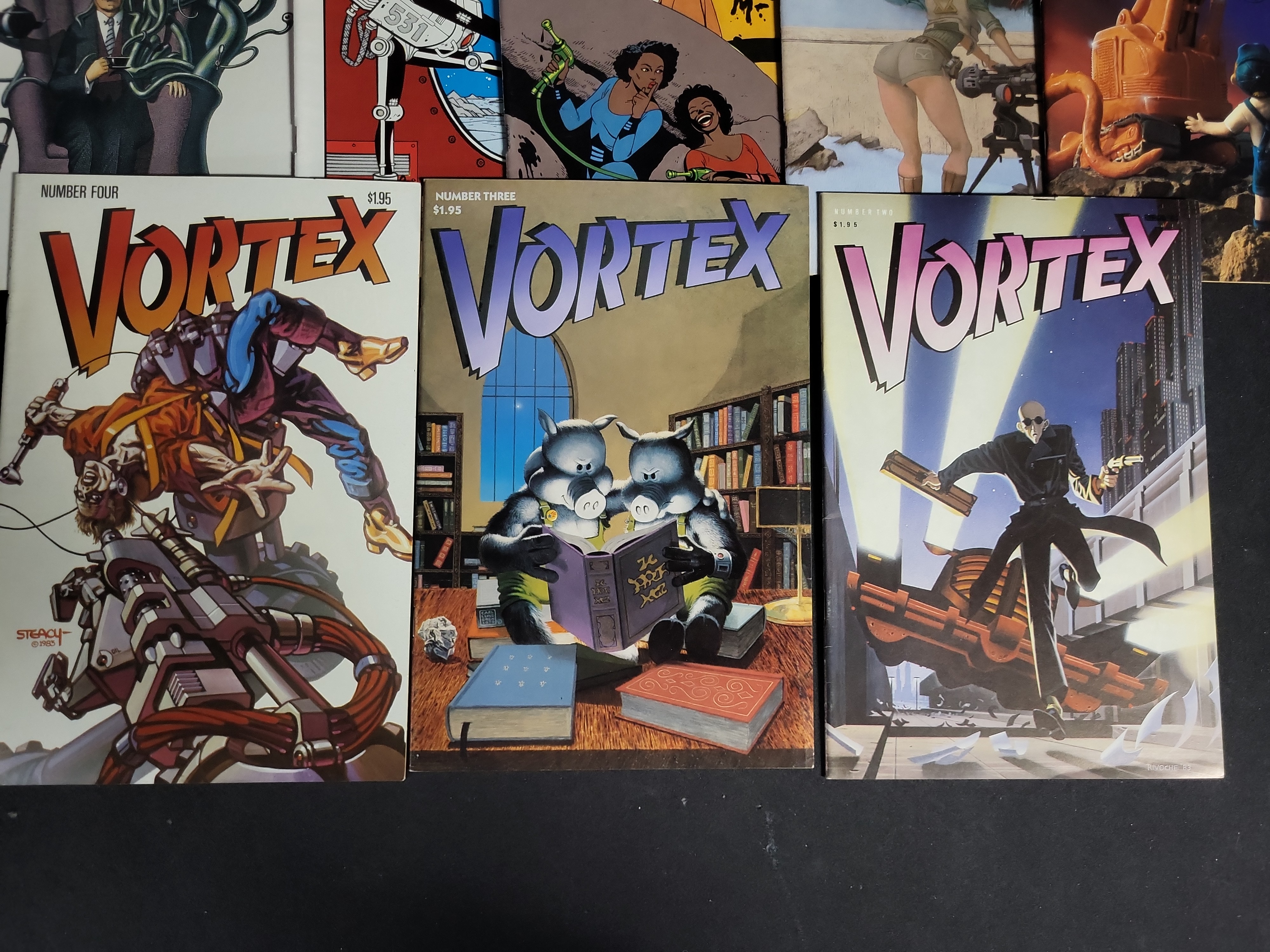 I04064 | A Collection of Vortex Comic Books