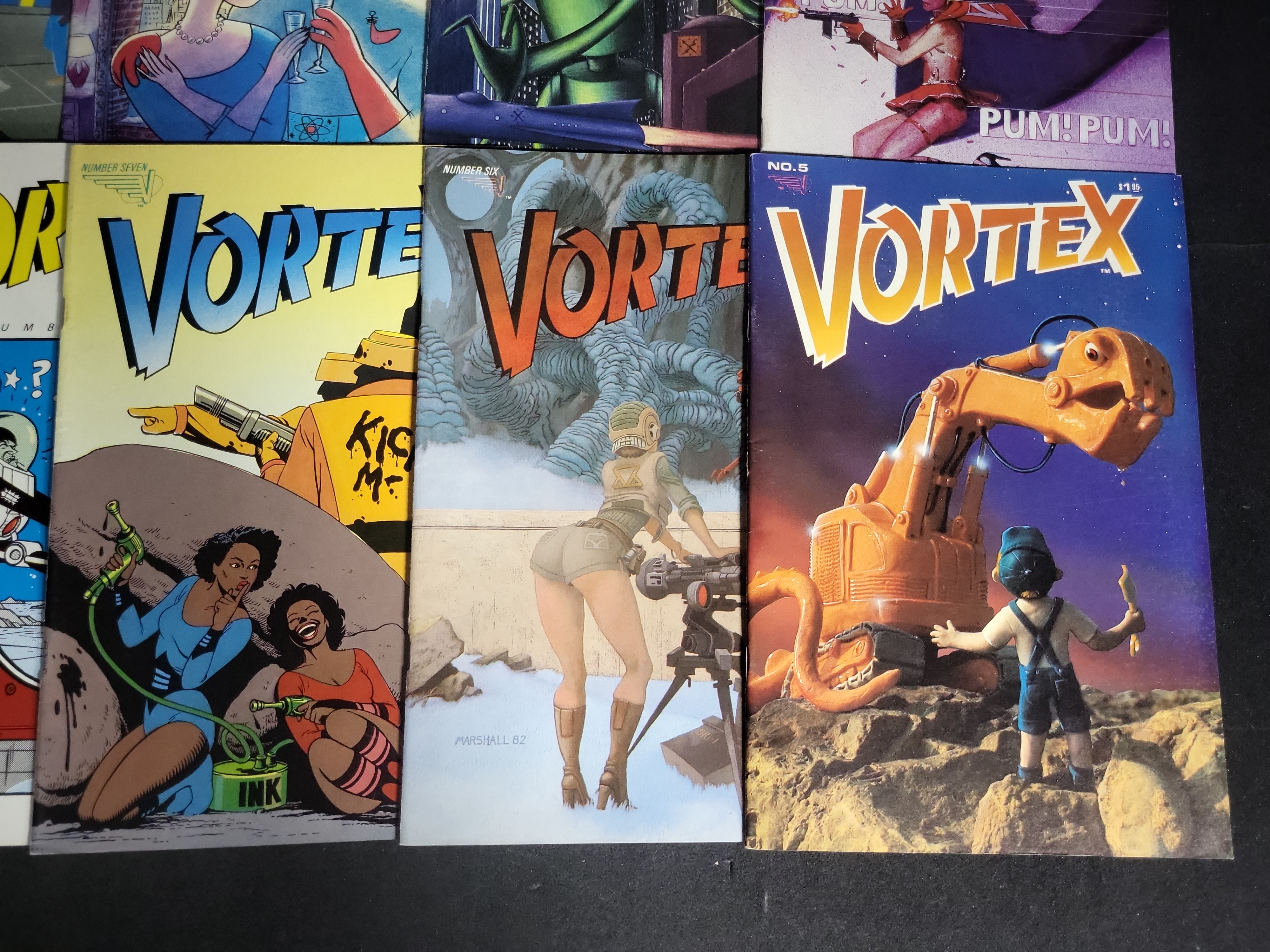 I04064 | A Collection of Vortex Comic Books
