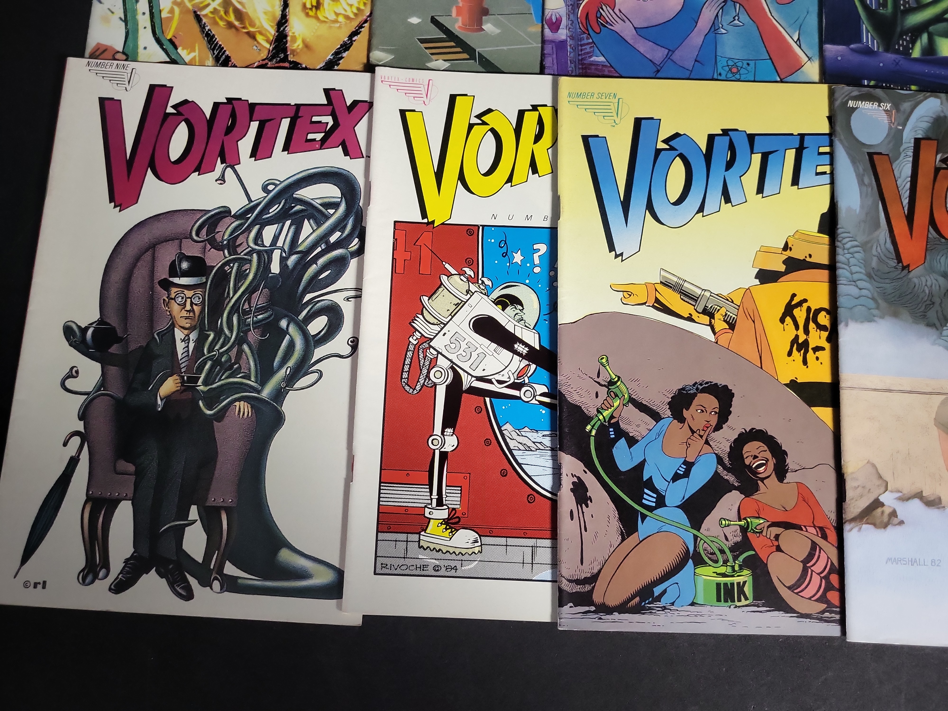 I04064 | A Collection of Vortex Comic Books