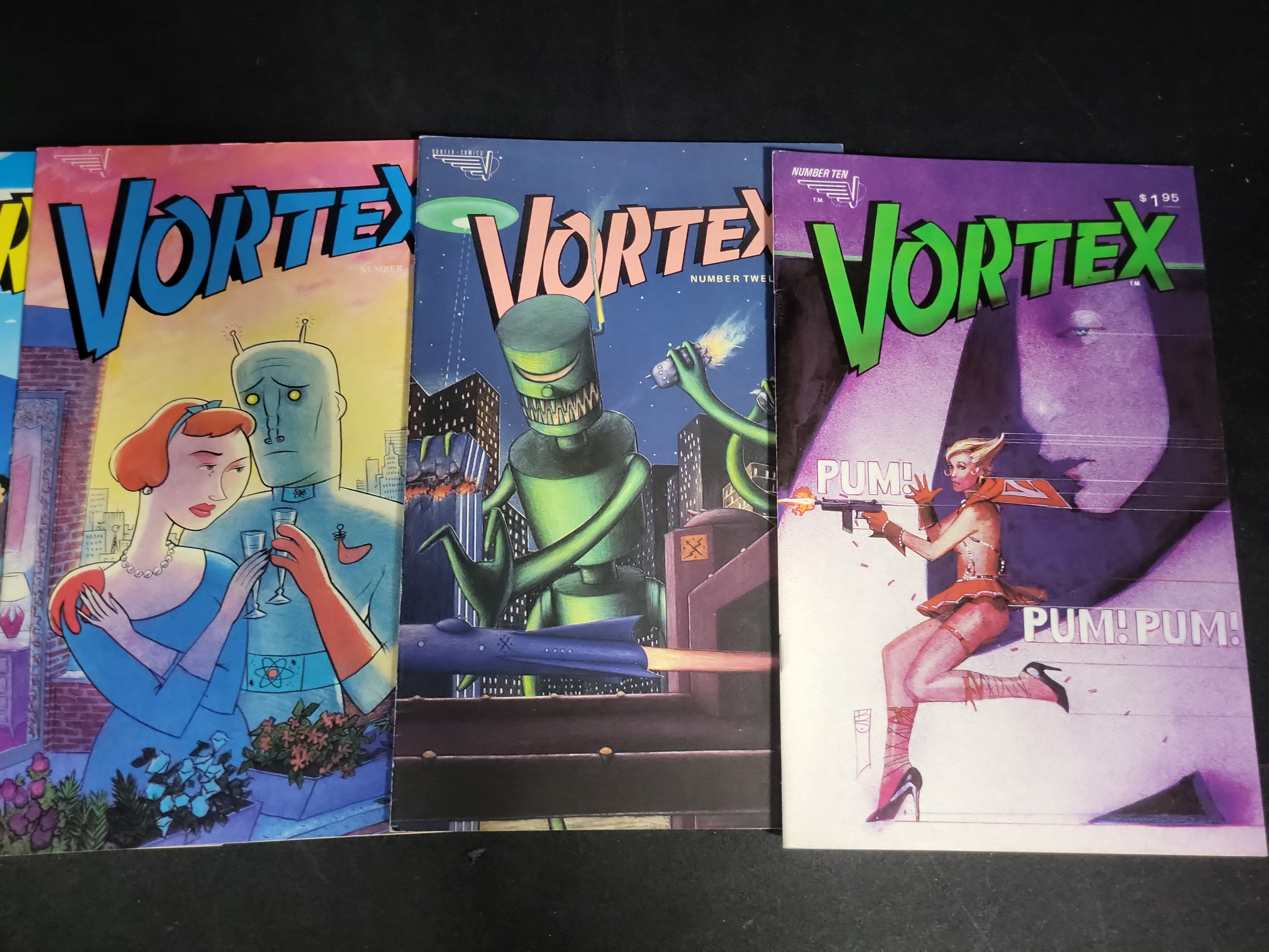 I04064 | A Collection of Vortex Comic Books