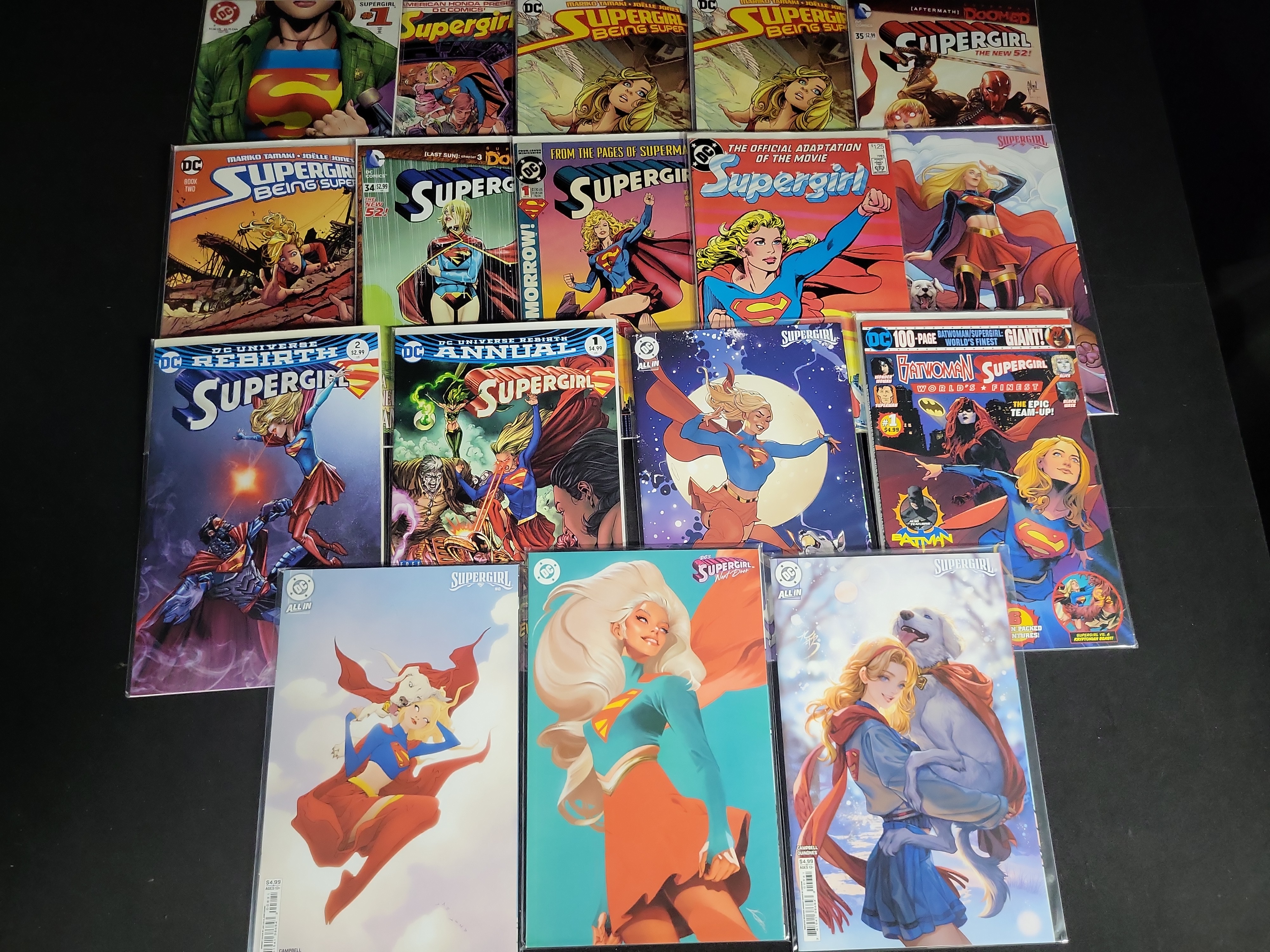 I04517 | A Collection of 17 Supergirl Comics