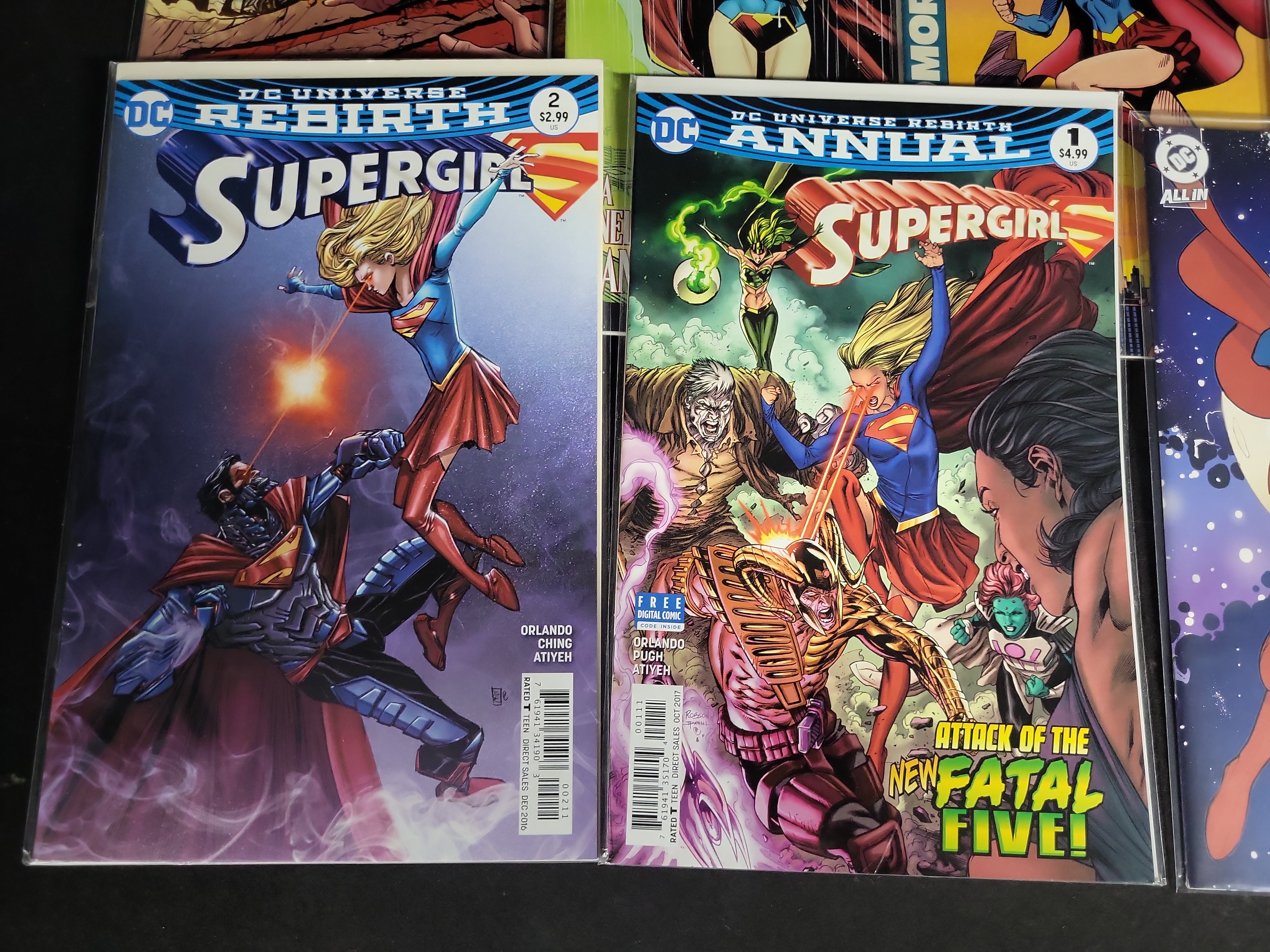 I04517 | A Collection of 17 Supergirl Comics