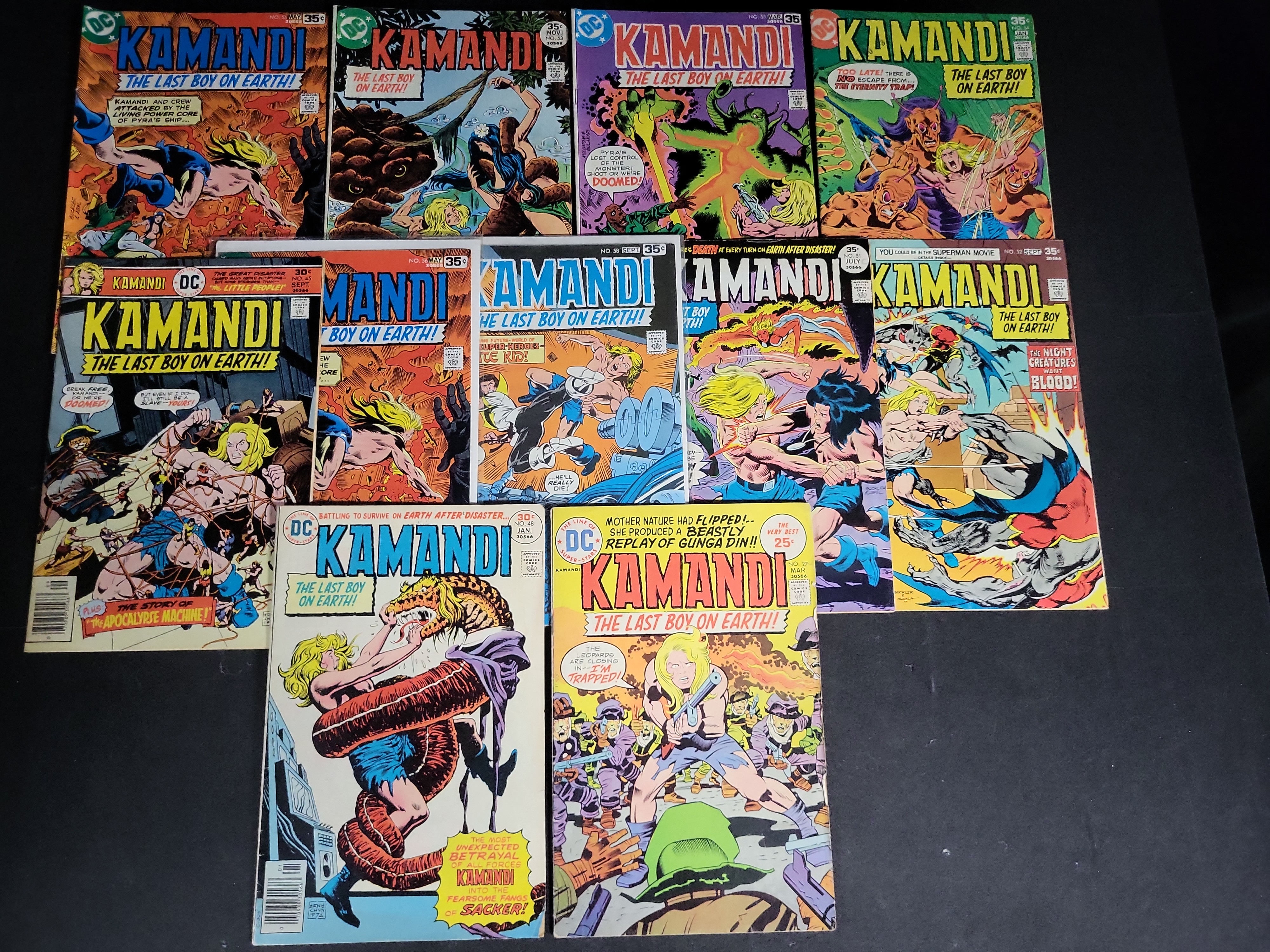 I04520 | DC Comics Kamandi Comic Lot