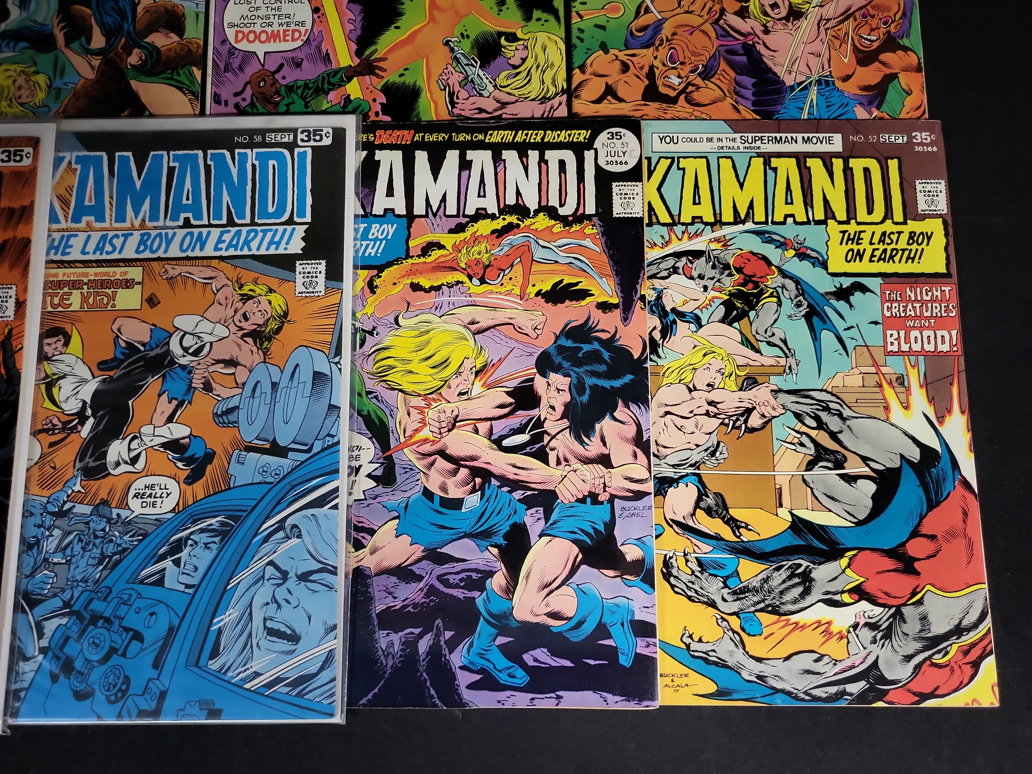 I04520 | DC Comics Kamandi Comic Lot