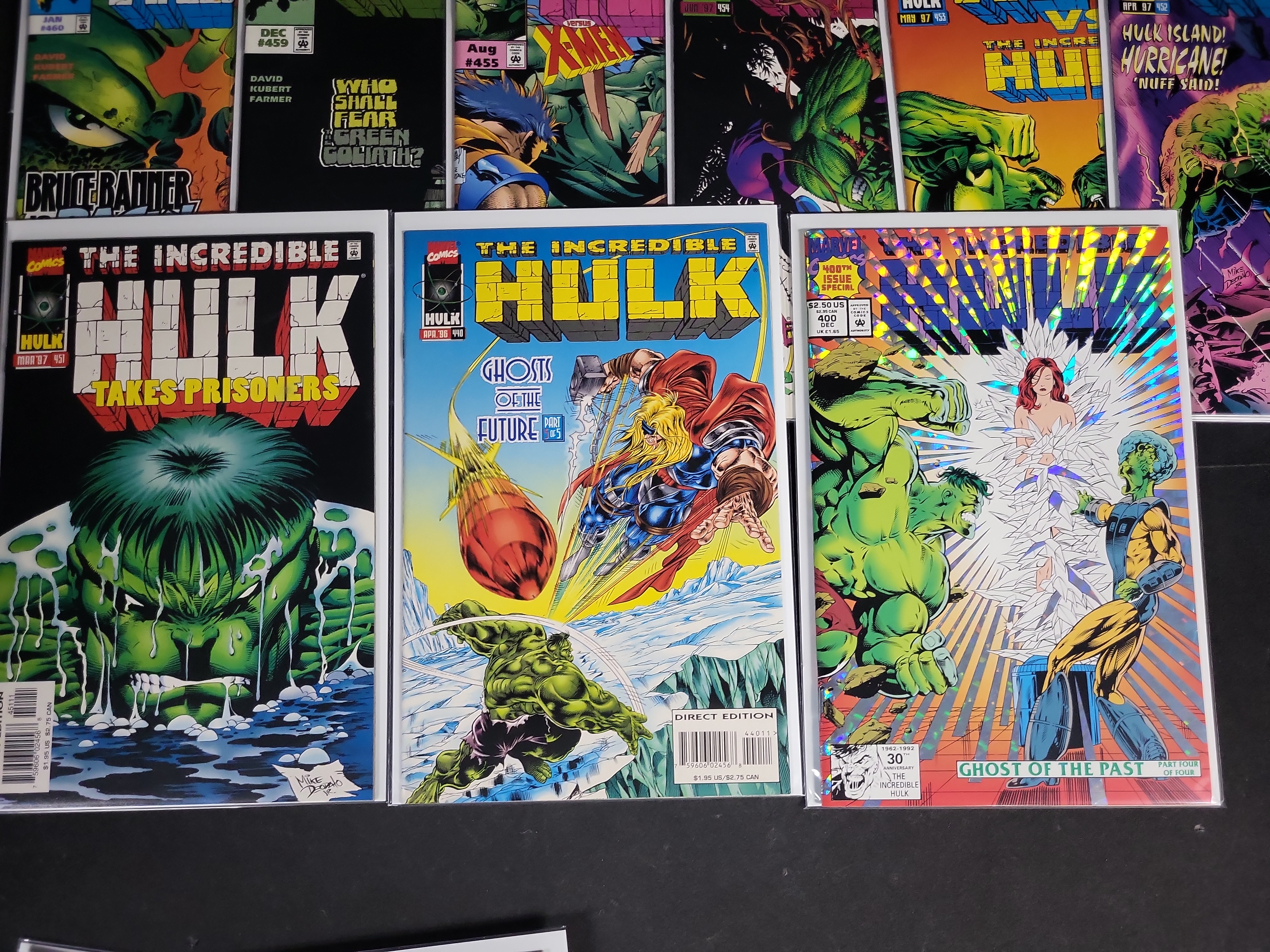 I04770 | Eighteen Marvel The Incredible Hulk Comic Books