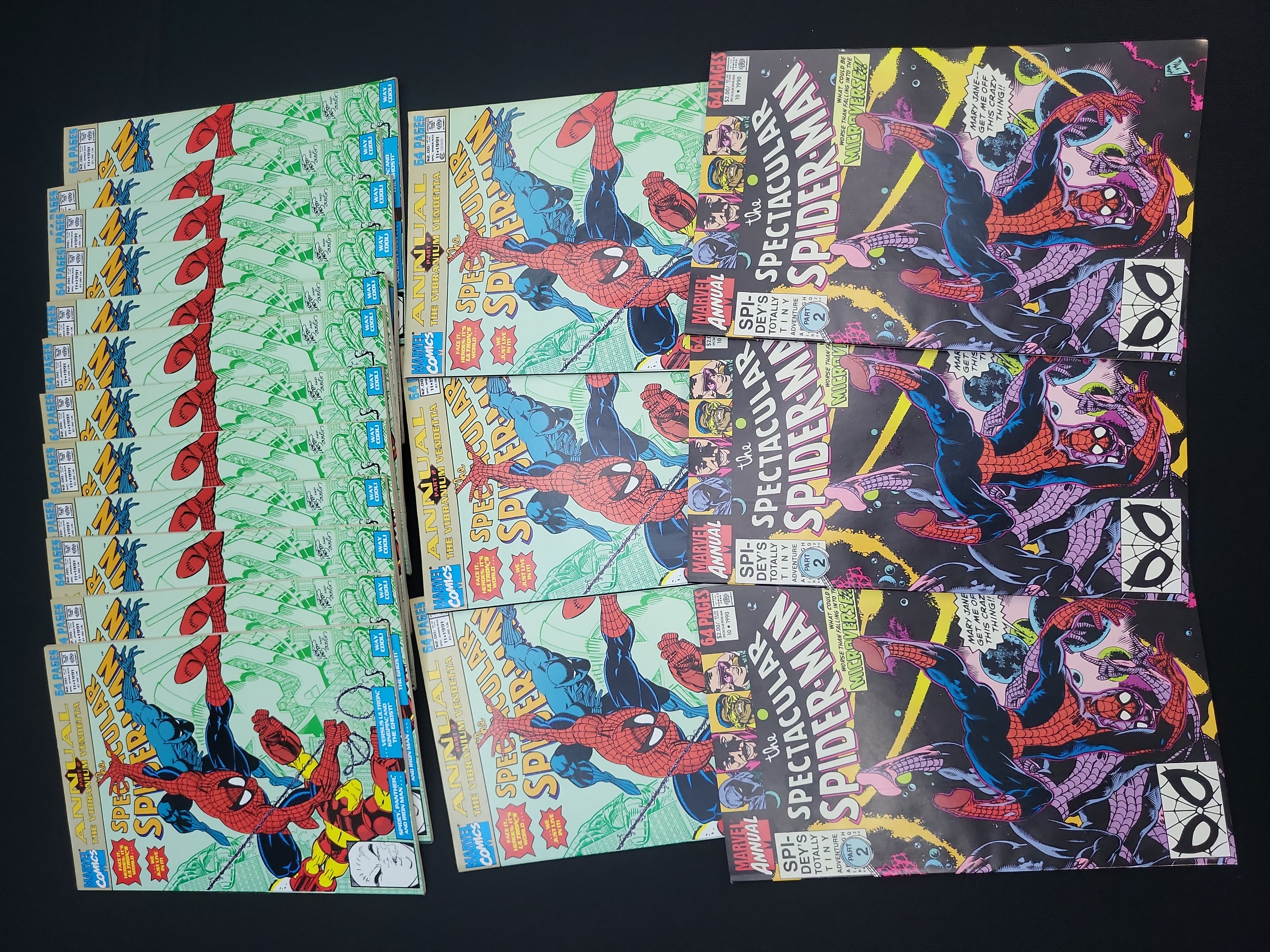 I04789 | 19 Marvel Spider-Man Annual Comics